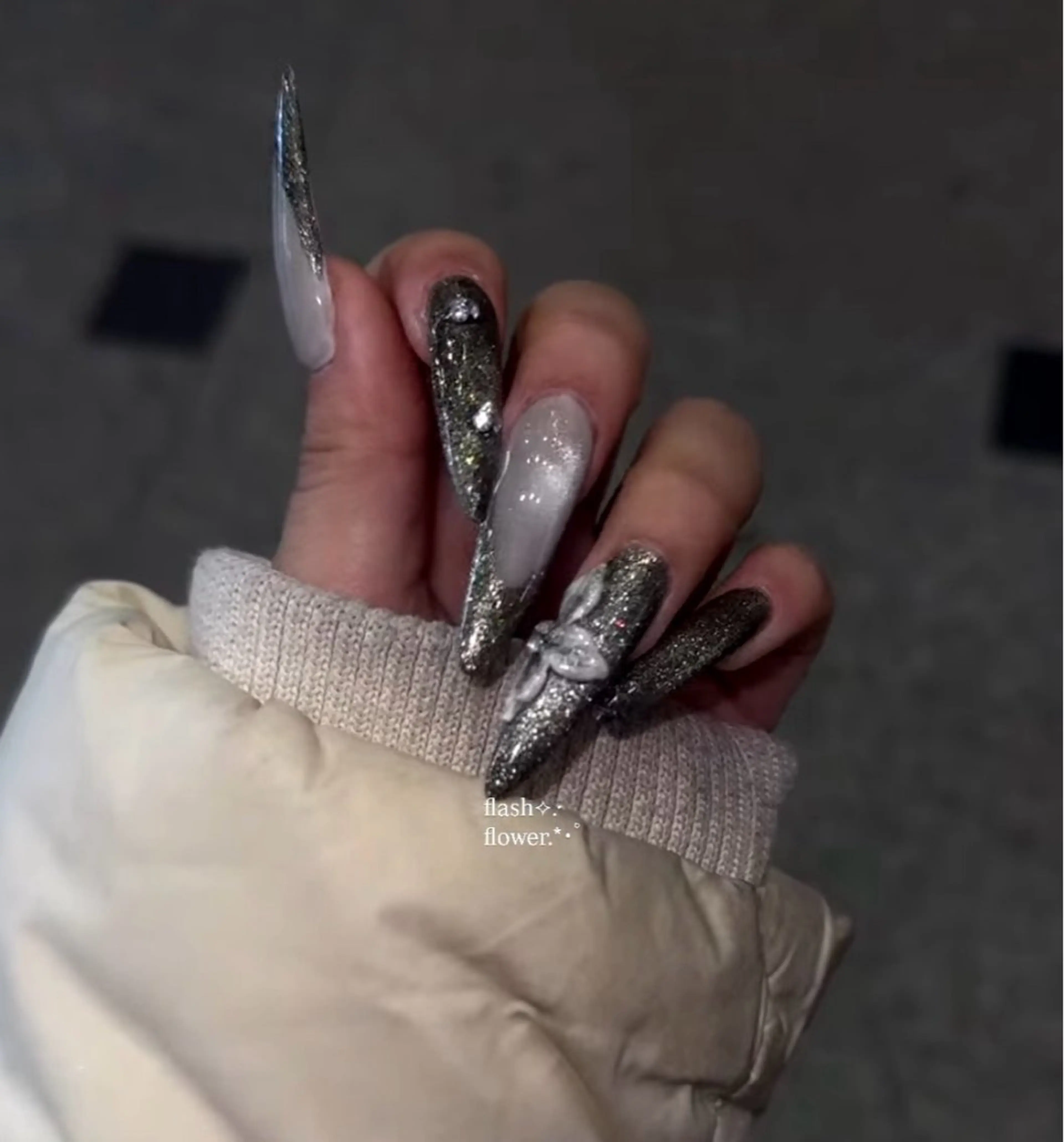 フラッシュネイル🌟￥4500の写真