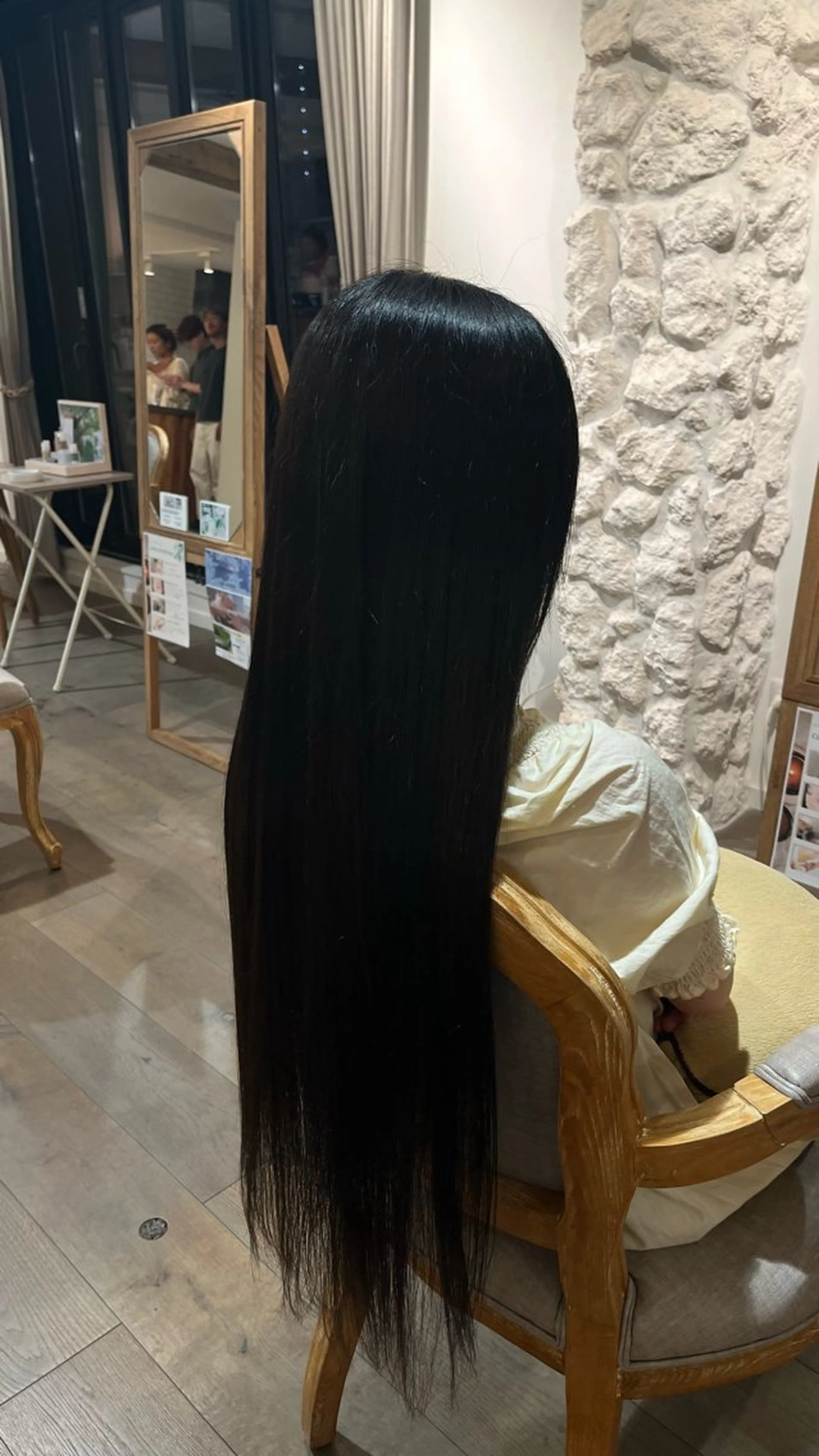 ロング カラー カンノ シュンのヘアスタイル