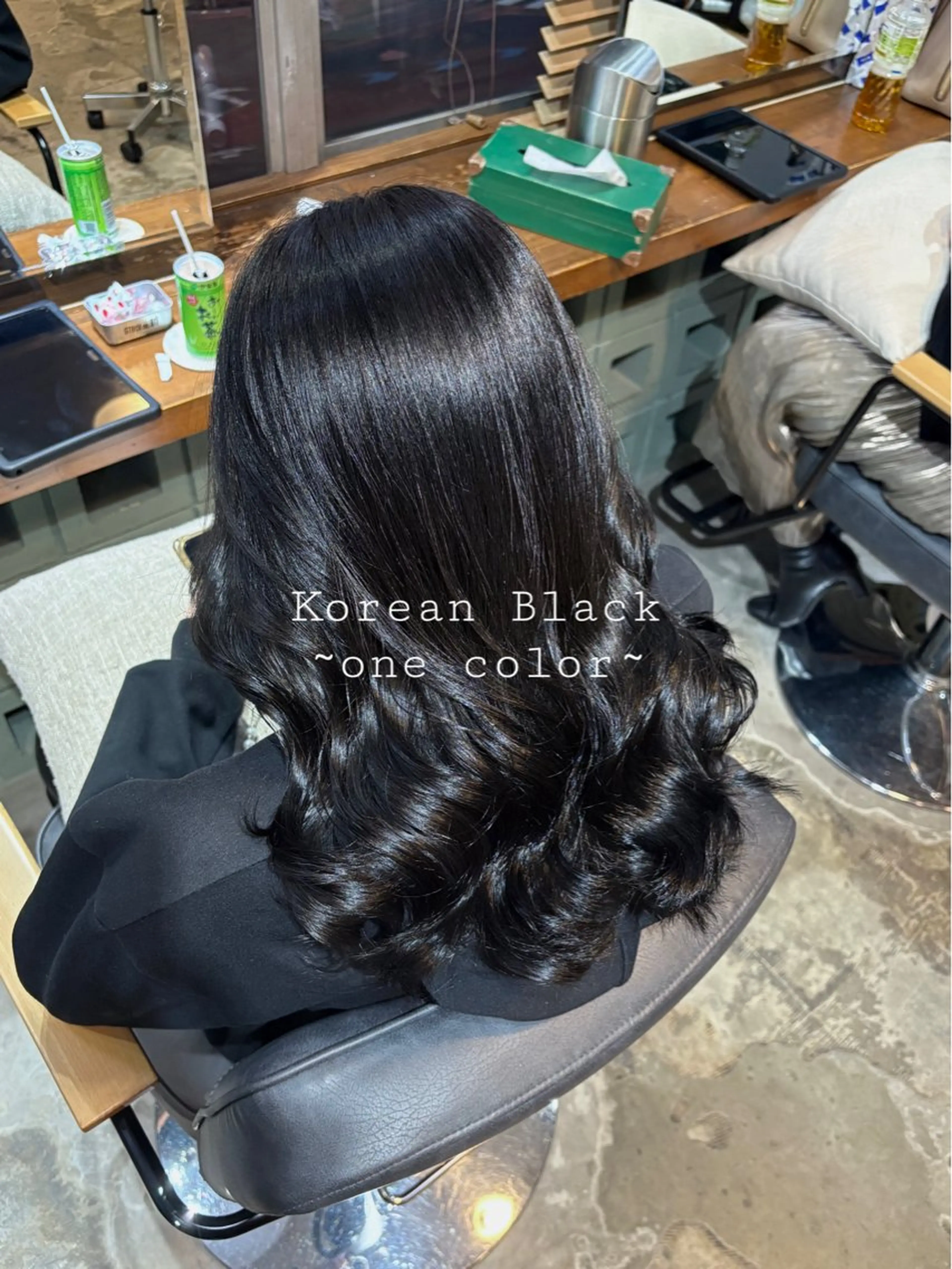 カラー ブリーチなしカラー/ 髪質改善/田中優のヘアスタイル