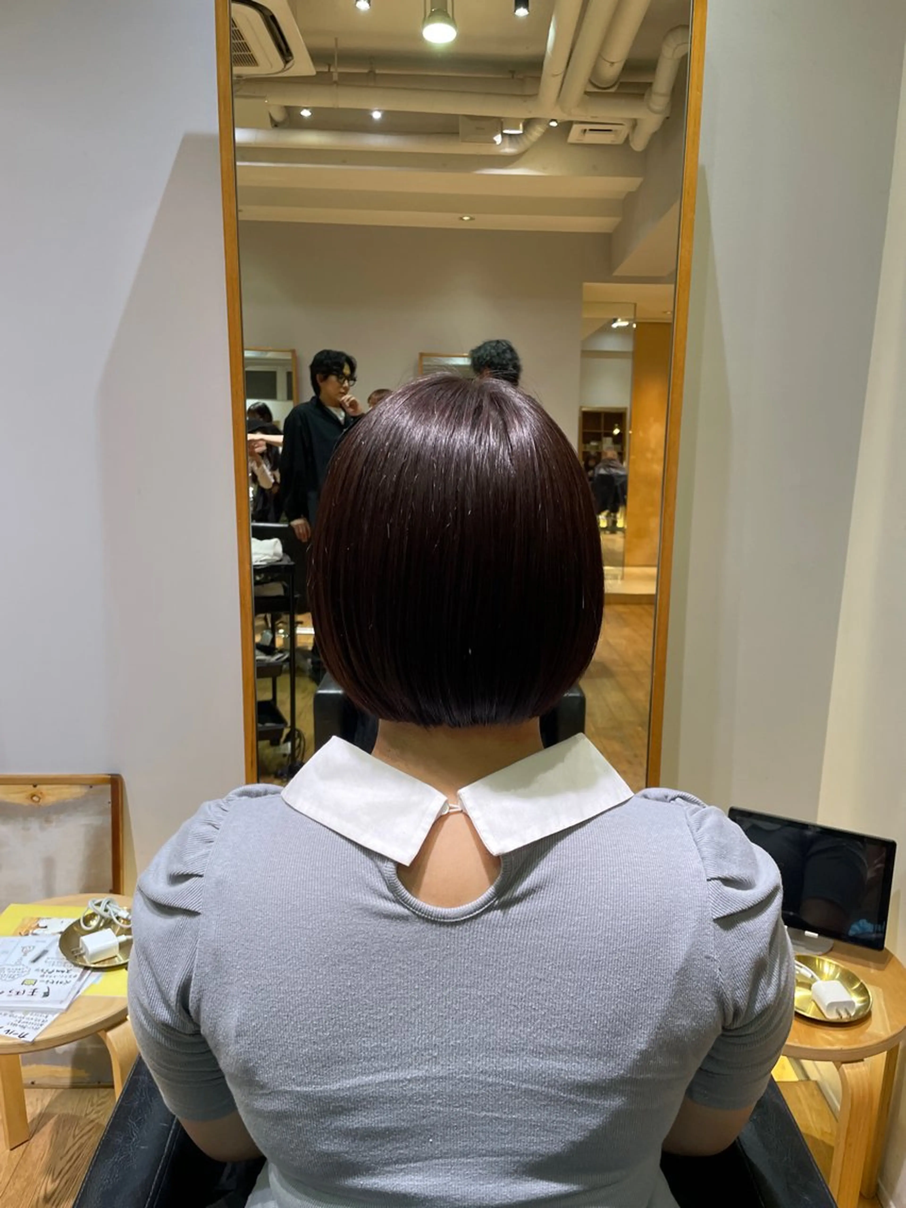 ショート ボブ 縮毛矯正/レイヤー 🌙児玉光瑠のヘアスタイル