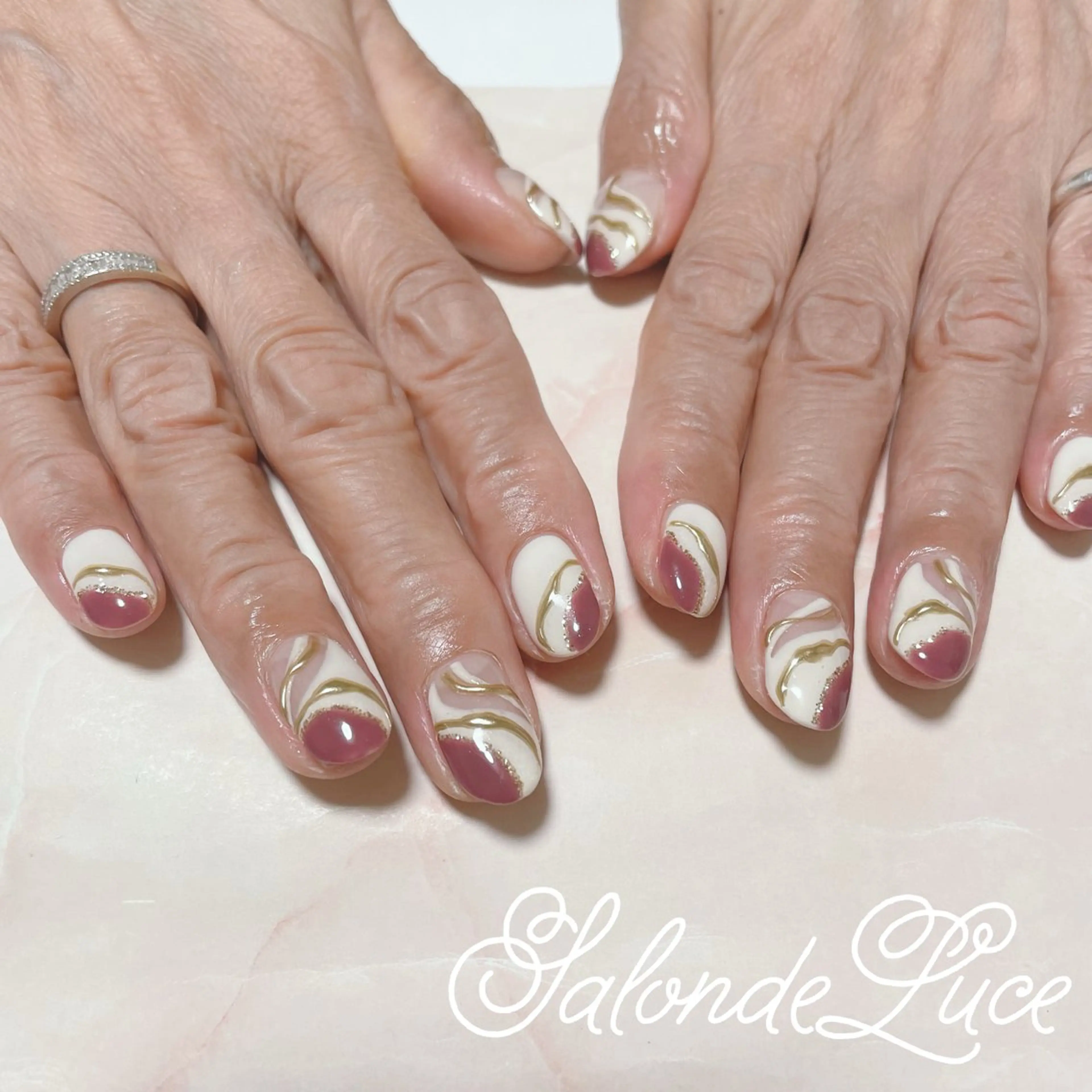 ネイル フレンチネイル Salon de Luceのネイルデザイン