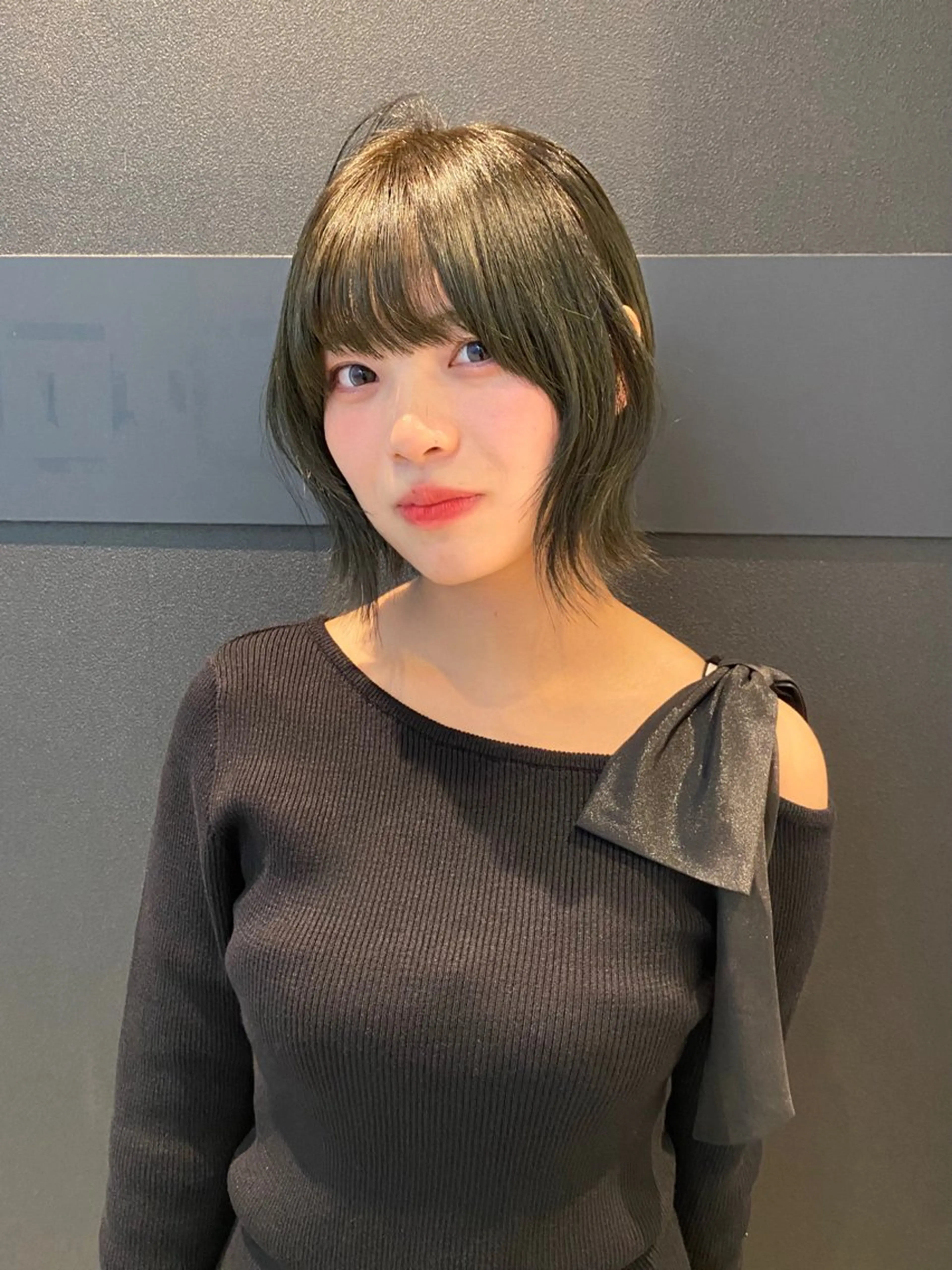 ショート カラー ボブレイヤー ボブ レイヤーカット ウルフカット カット トリートメント mai / linoah˚✧のヘアスタイル