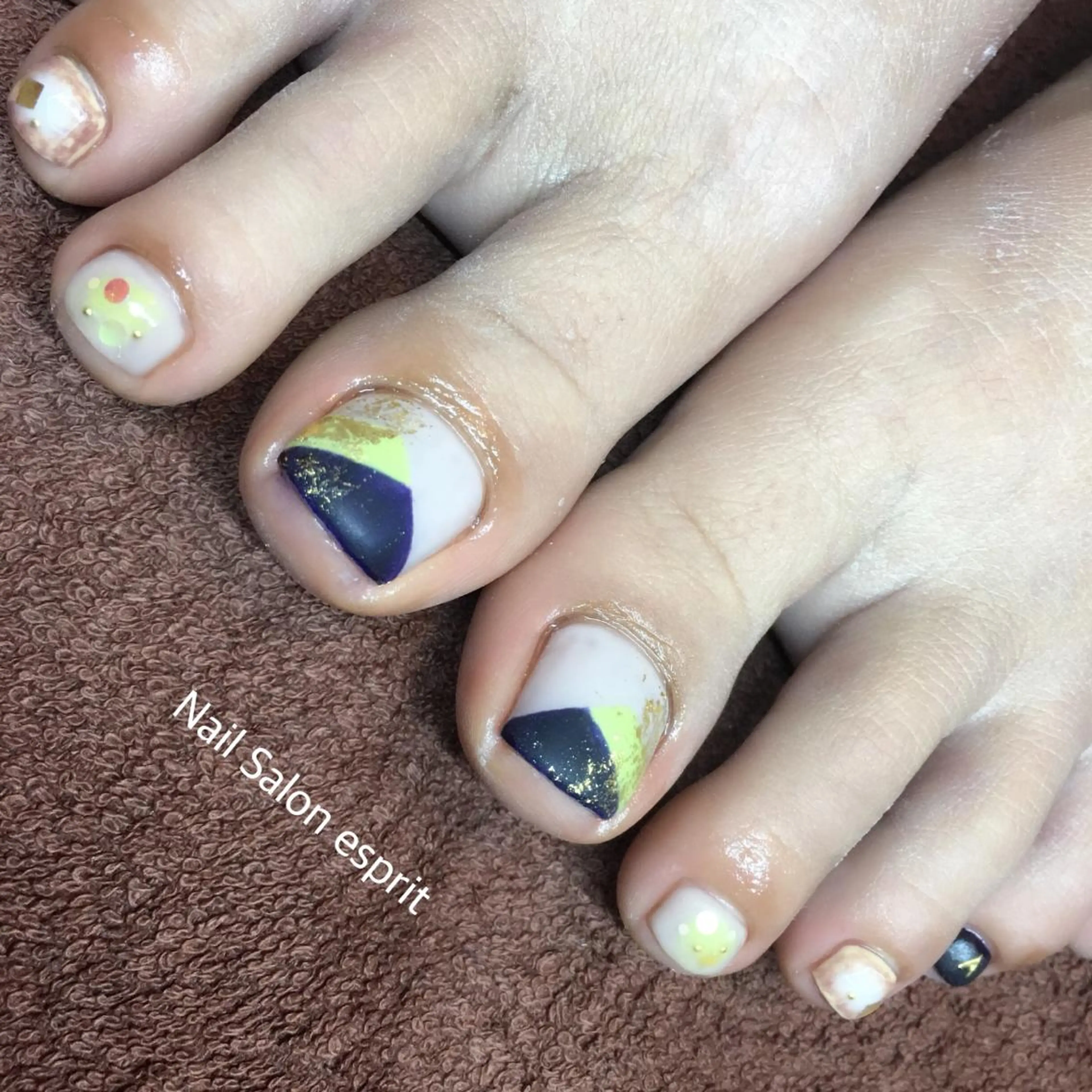 ネイル マットネイル フットネイル Nail Salon espritのネイルデザイン
