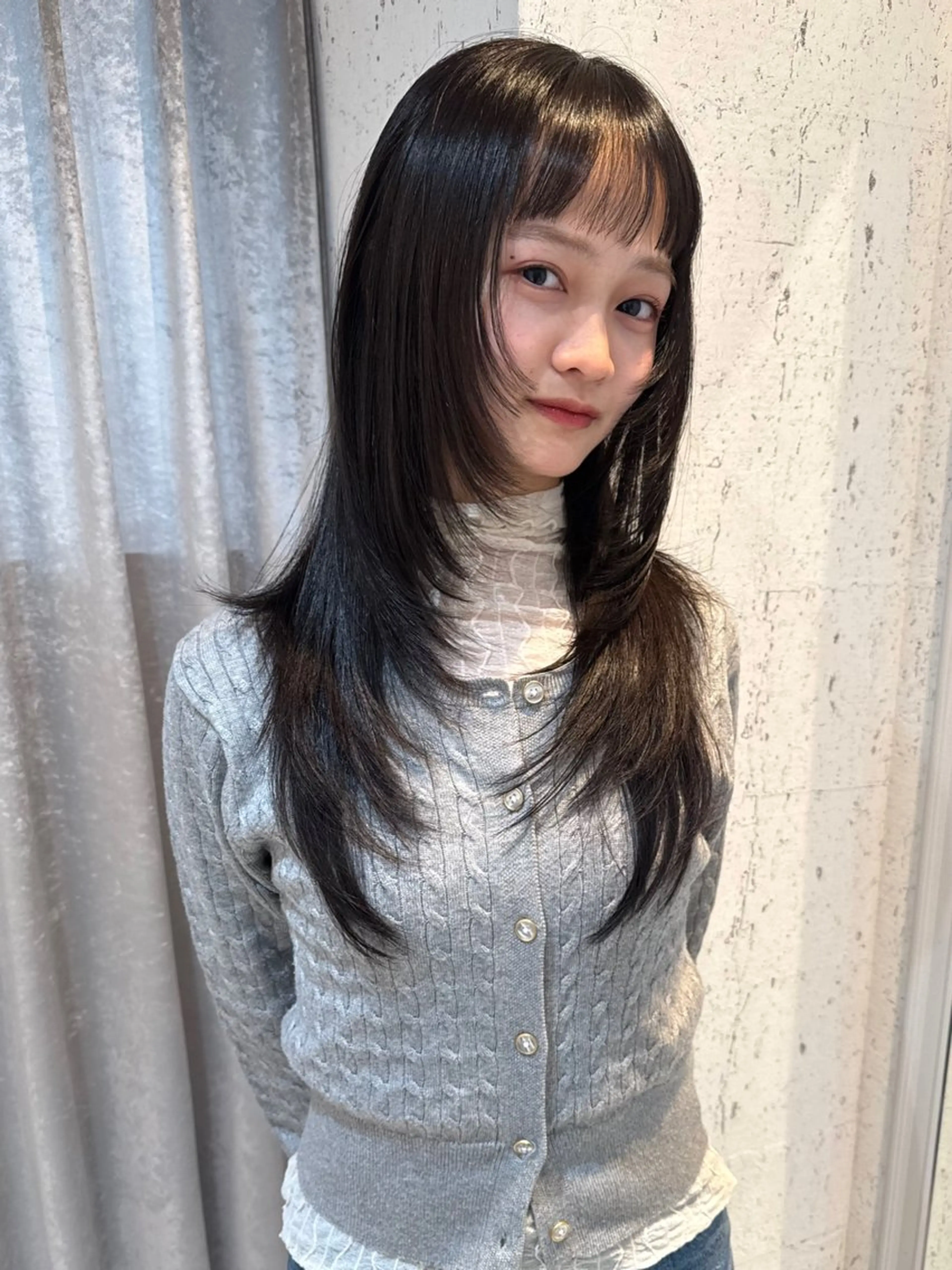 ロング カラー カット ヘアカラー トリートメント mai / linoah˚✧のヘアスタイル