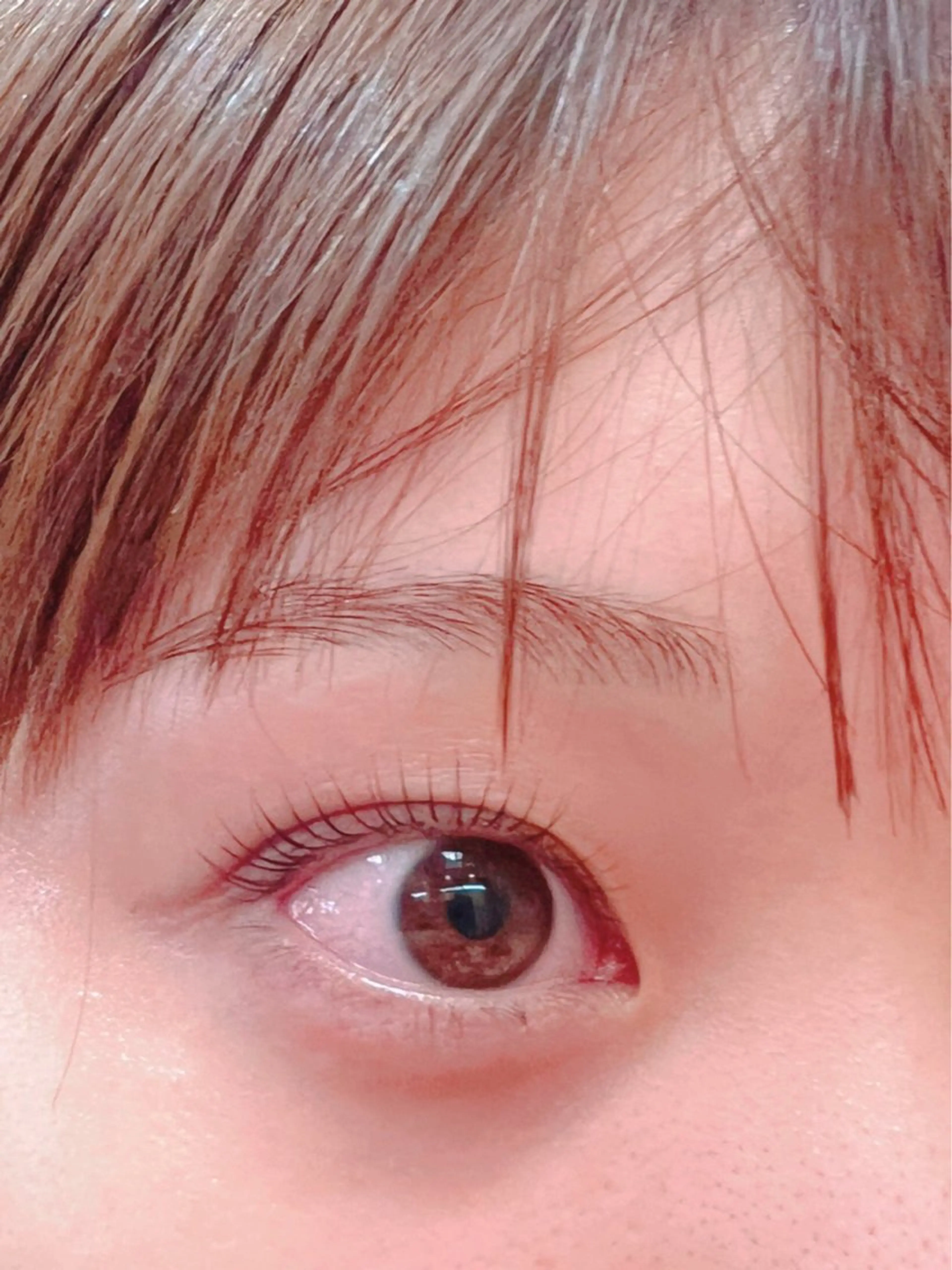 マツエク・マツパ フラットラッシュ まつげパーマ 一重×まつ毛パーマ マツパ pico 守口 大日 門真 寝屋 摂津のマツエク・マツパデザイン