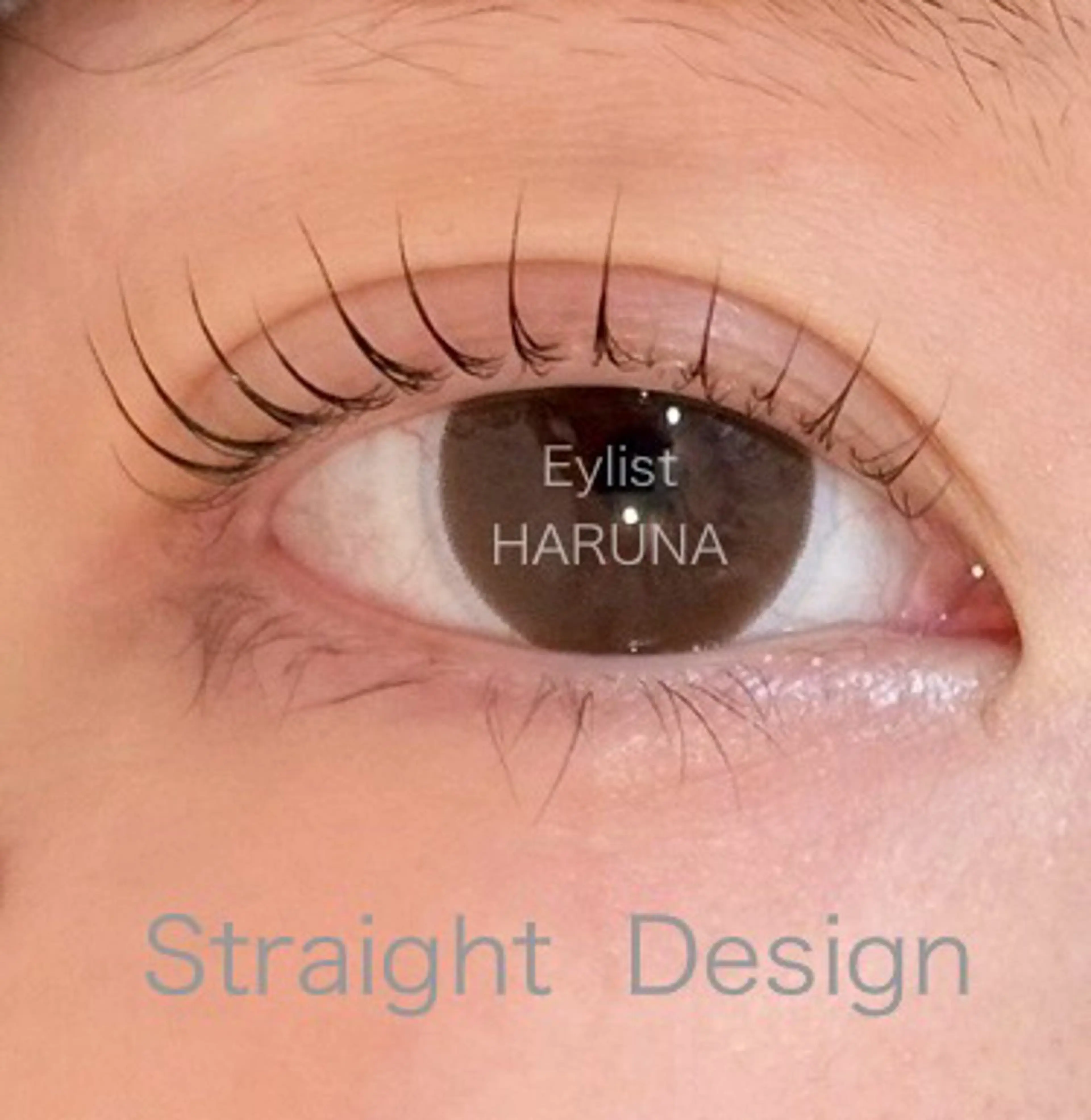 お任せ"ストレート"デザイン(コーティング付)(写真撮影有り)の写真