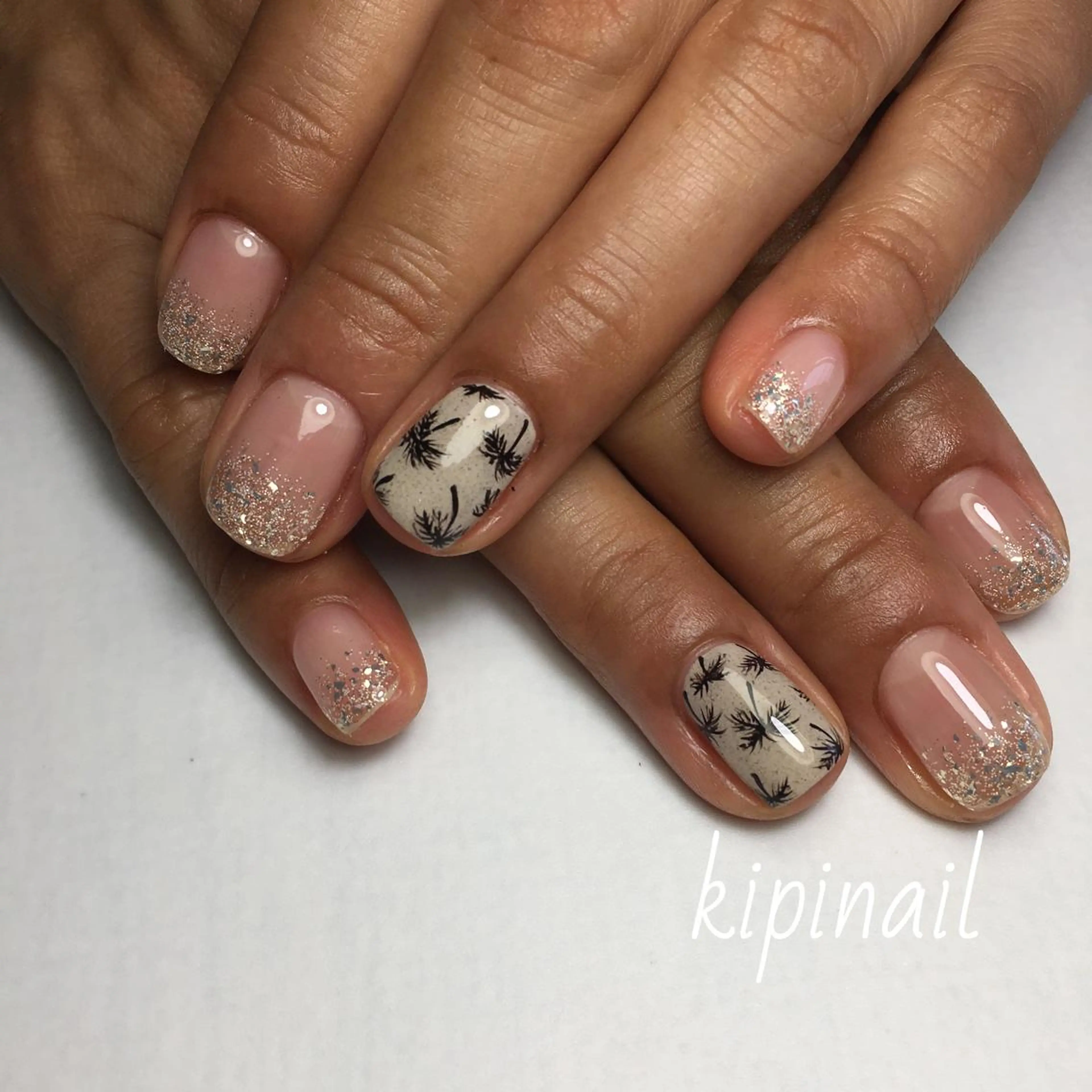 ネイル kipinail 川﨑えりかのネイルデザイン