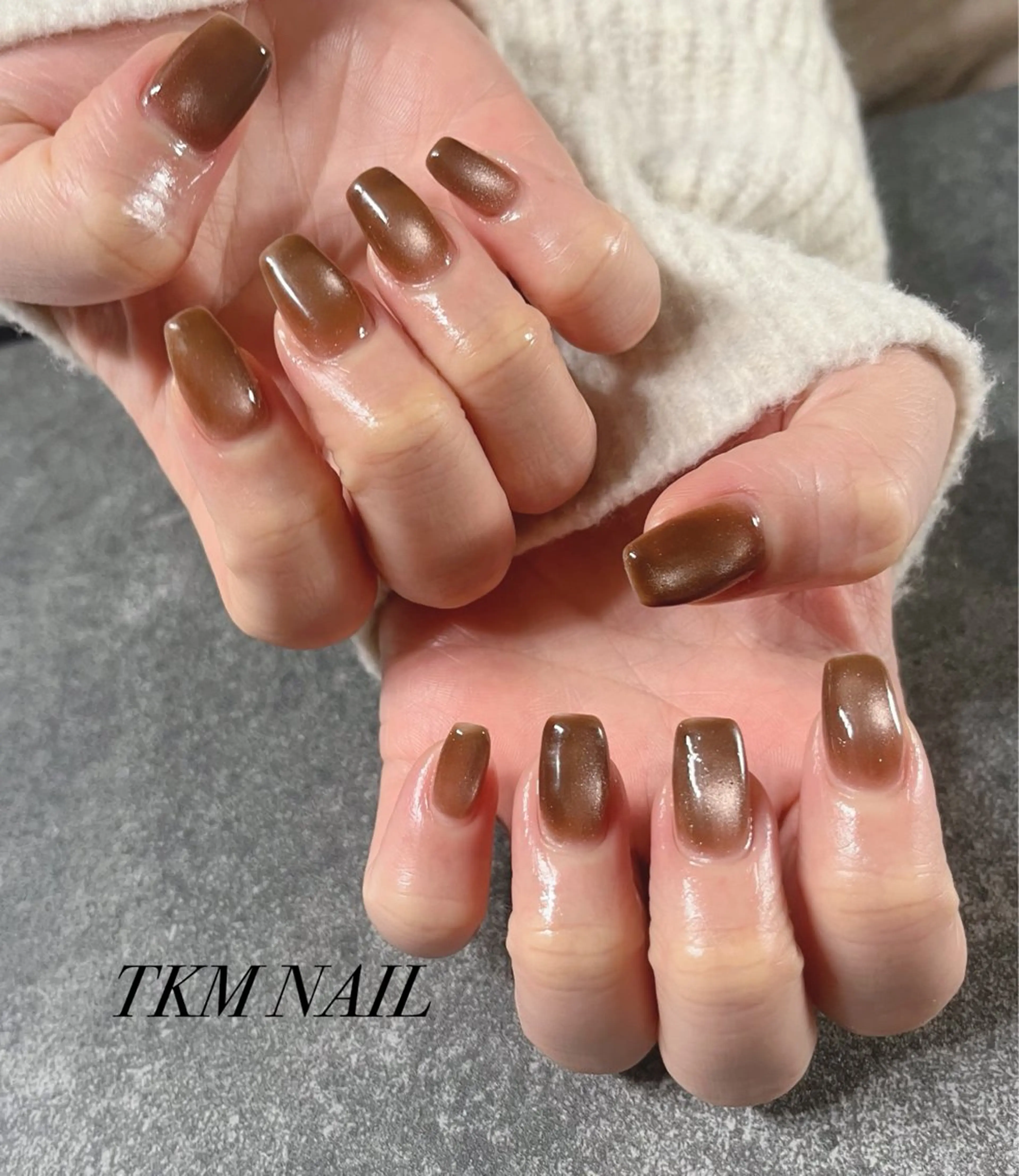 ネイル マグネットネイル ______ TKM  NAILのネイルデザイン