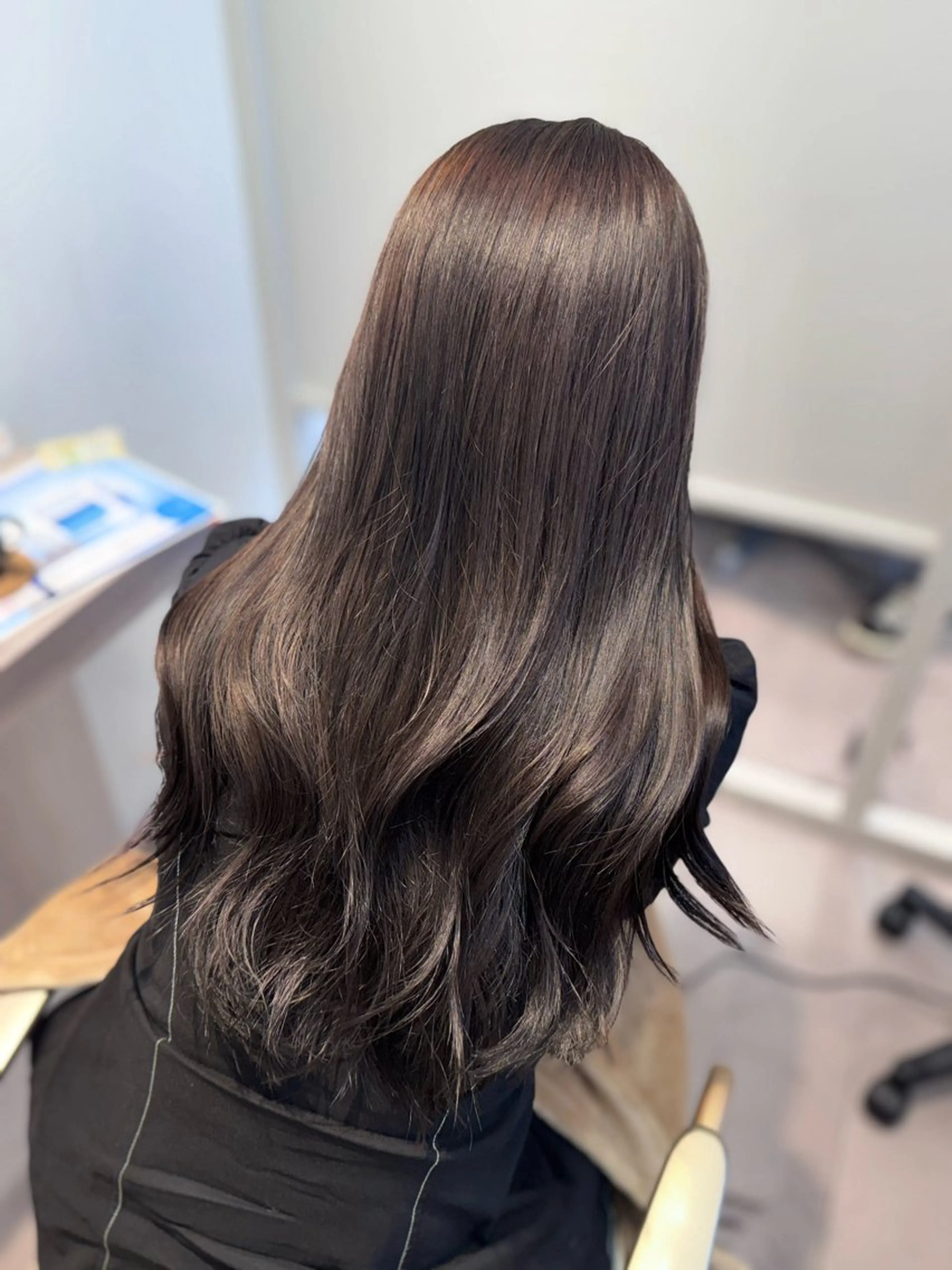 ロング カラー カット ヘアカラー トリートメント 渡邉 美咲のヘアスタイル