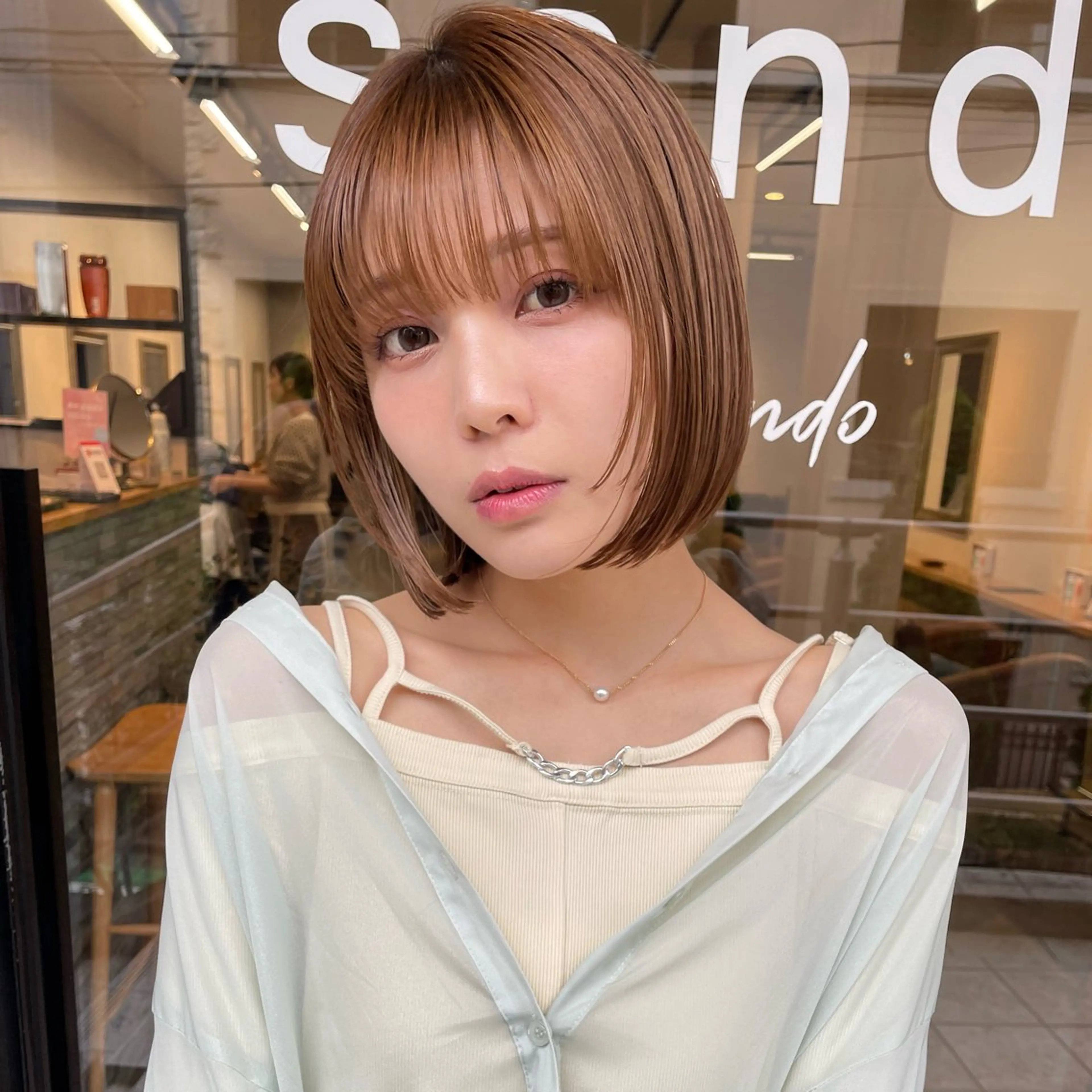 ショート カラー レイヤー職人 横浜/似合わせ/秋山のヘアスタイル