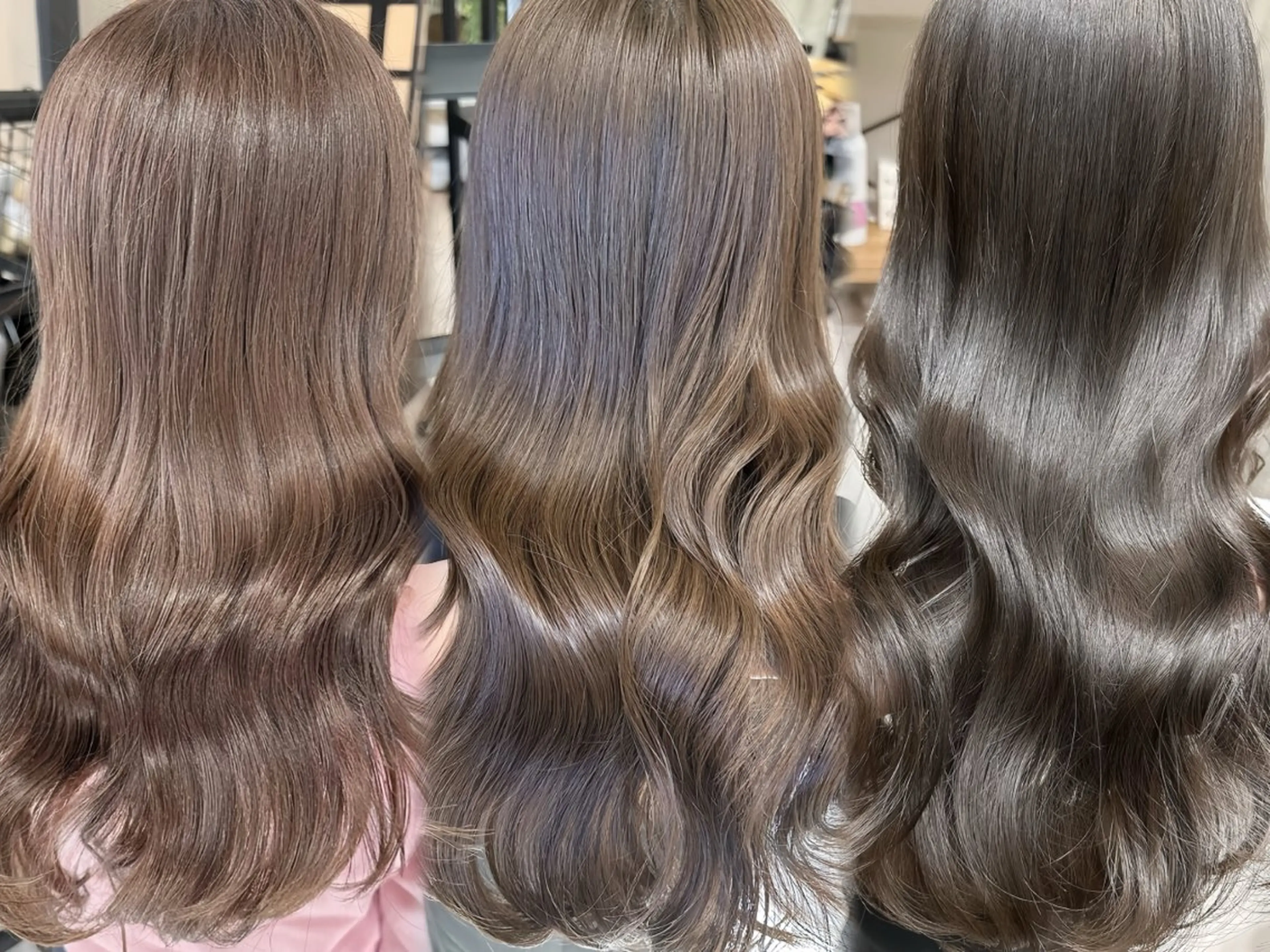 セミロング カット ヘアカラー トリートメント 似合わせ/小顔/ 韓国✨KAITOのヘアスタイル