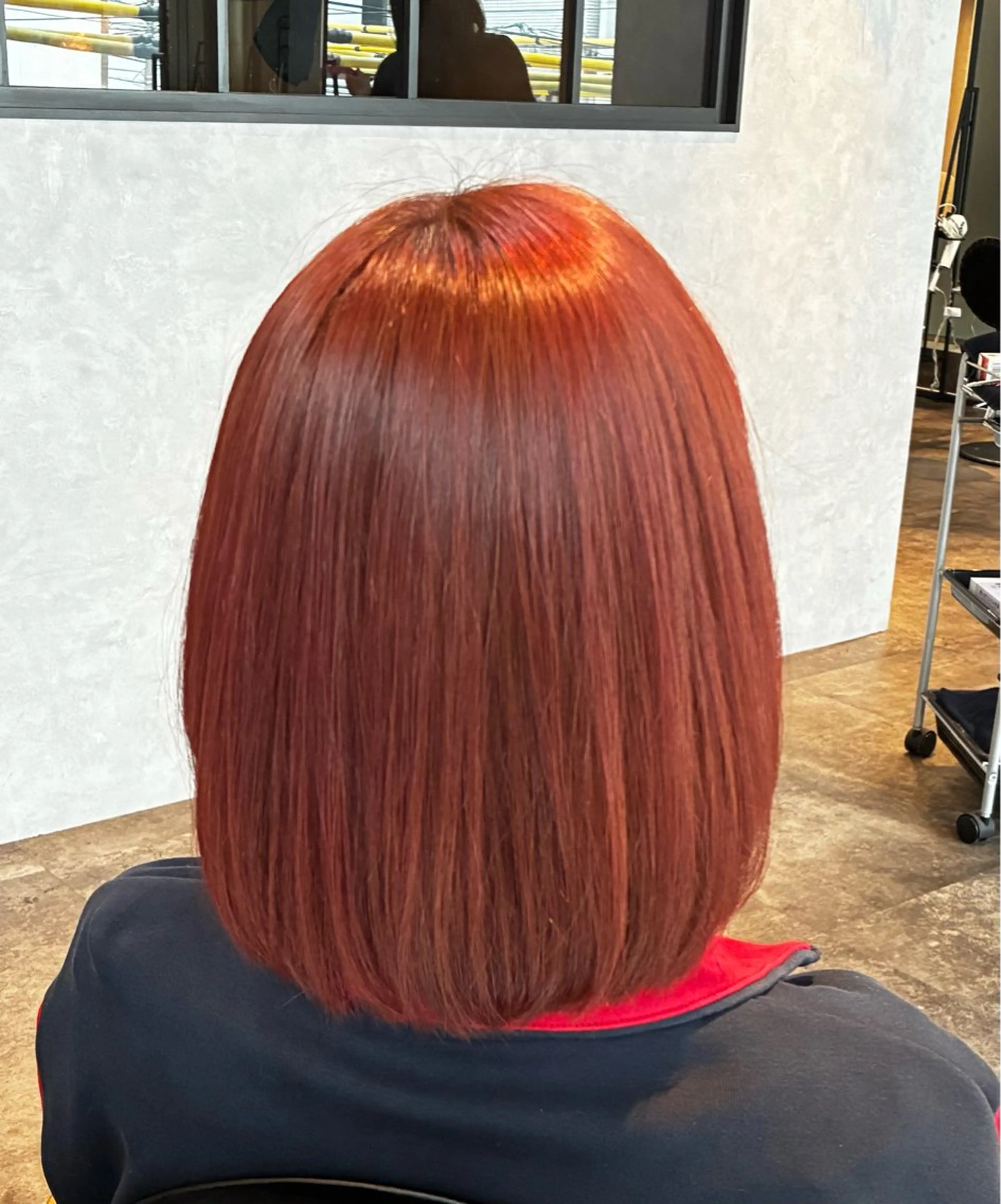 ミディアム ヘアカラー 山本 悠理のヘアスタイル