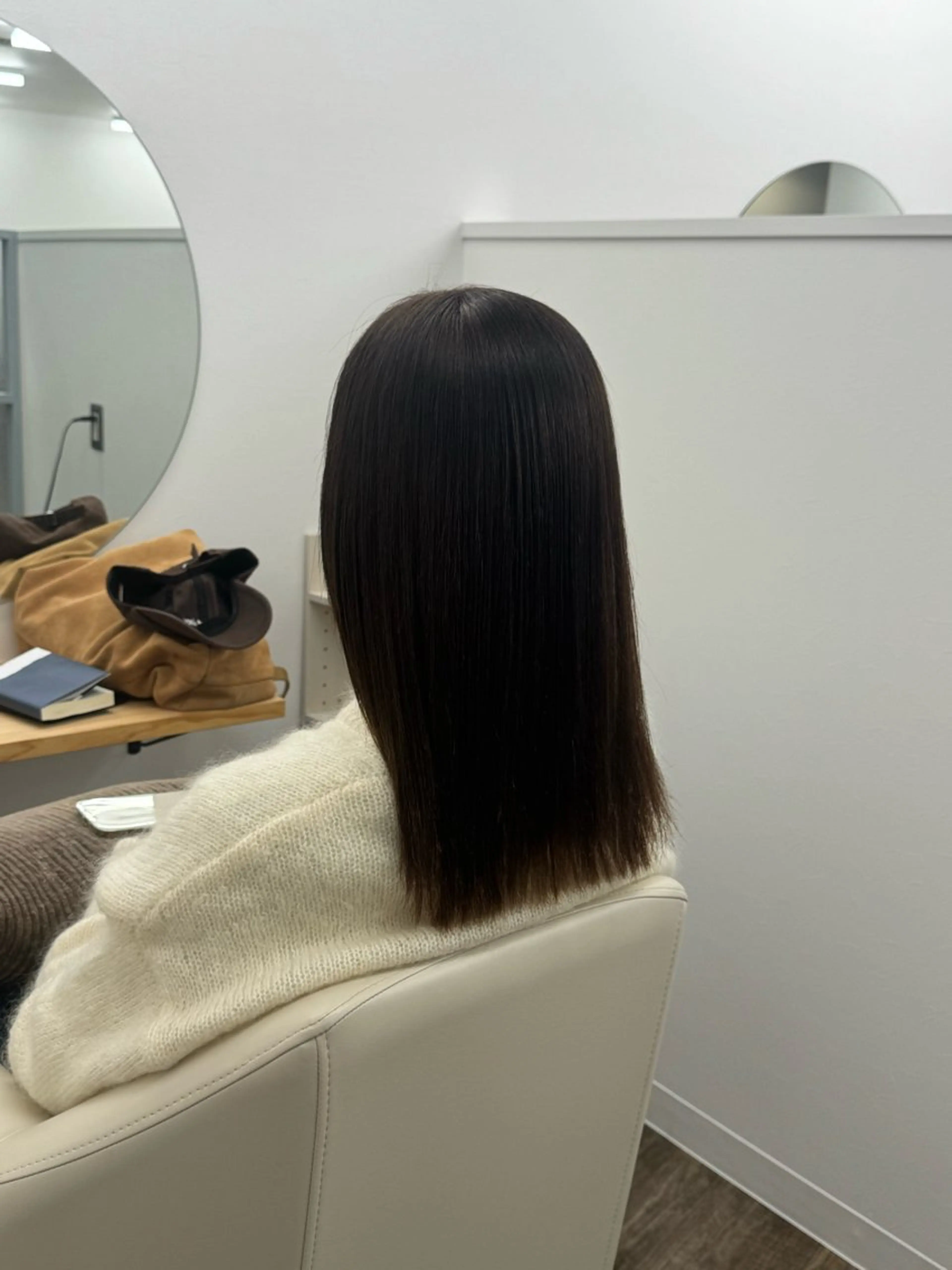 グレーカラー(白髪染め)の写真