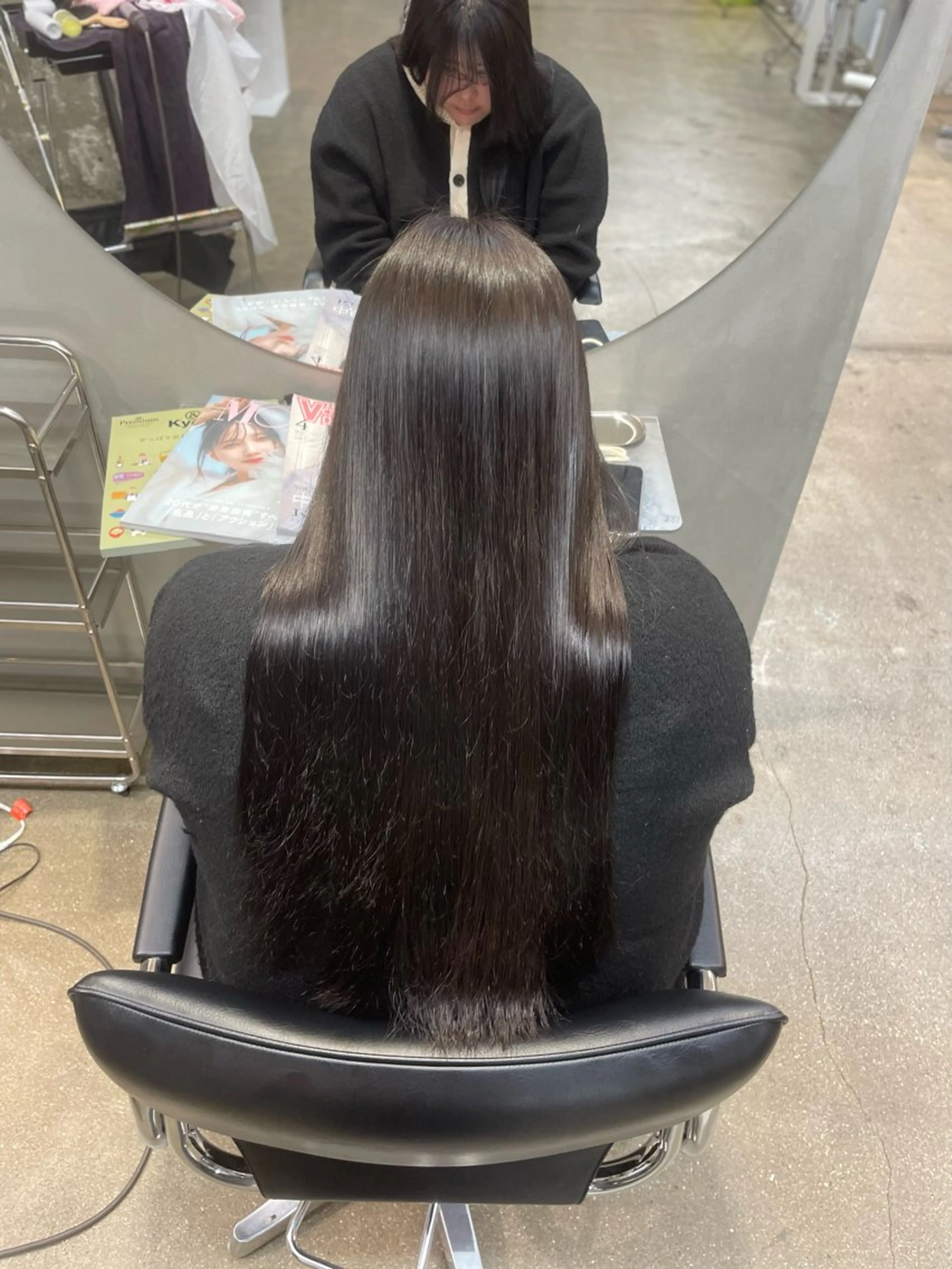 ロング カラー cuore/ みく/艶カラーのヘアスタイル