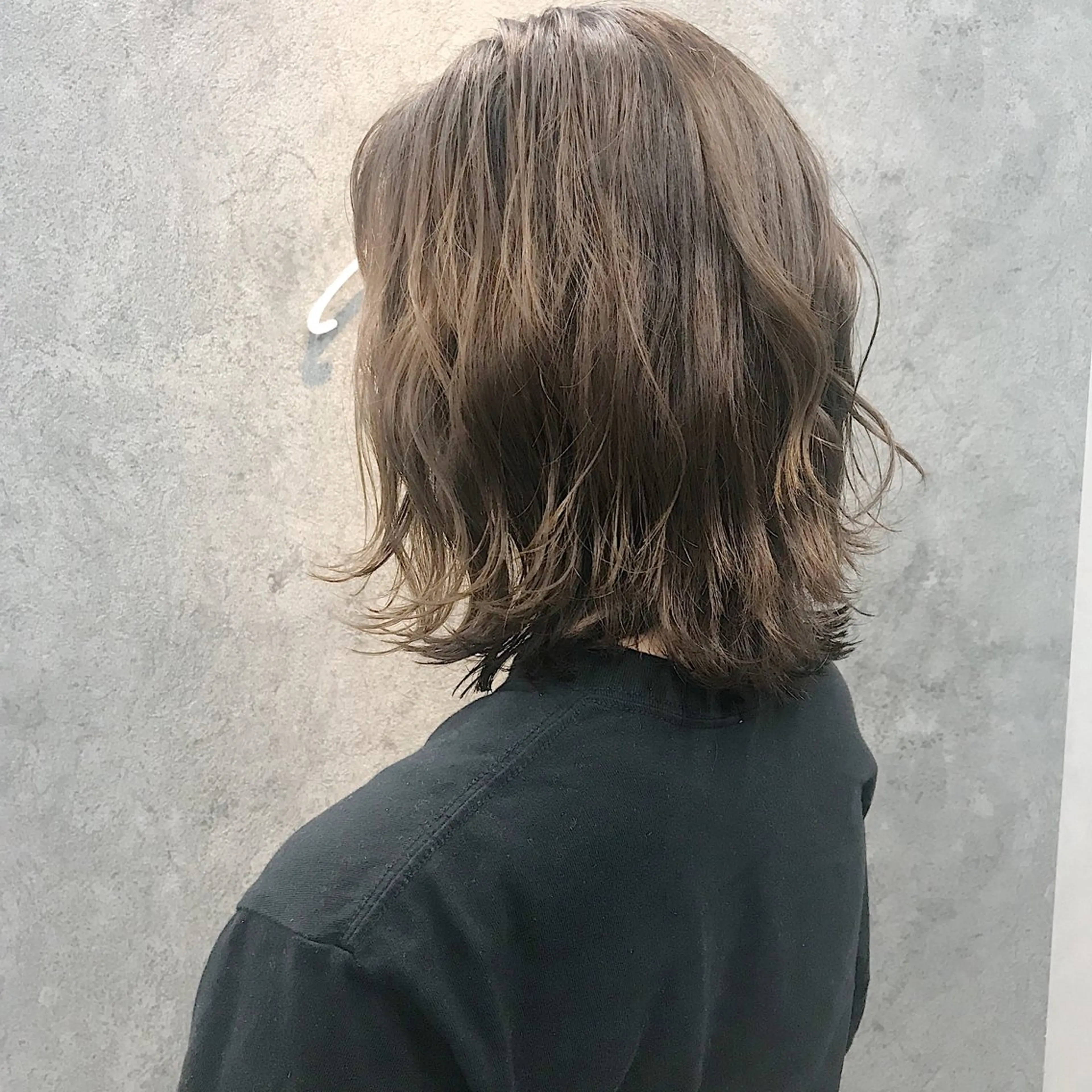 ミディアム レイヤーカット カット ヘアカラー トリートメント 所渉/韓国レイヤー /ウルフカットのヘアスタイル