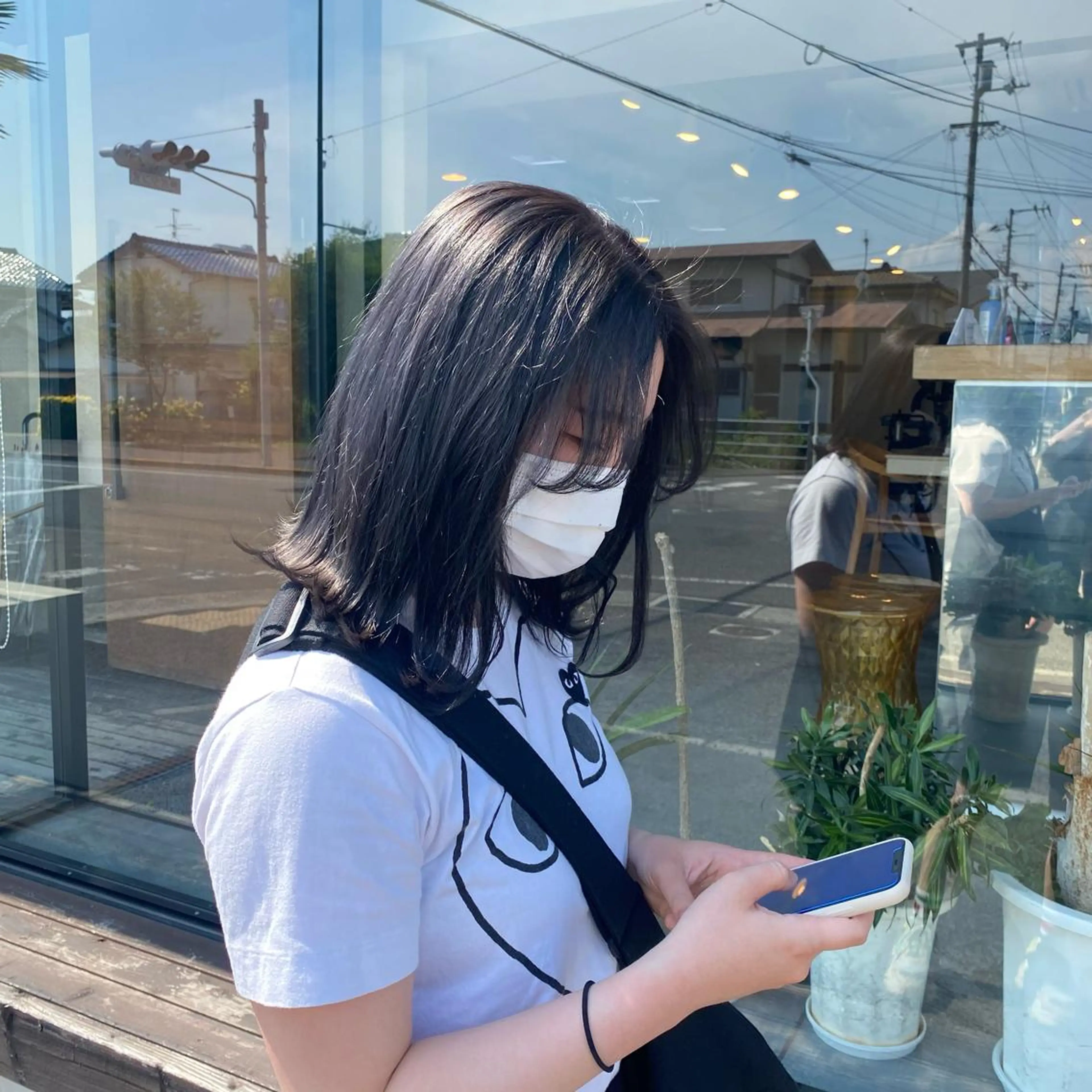 ミディアム geep Ryoyaのヘアスタイル