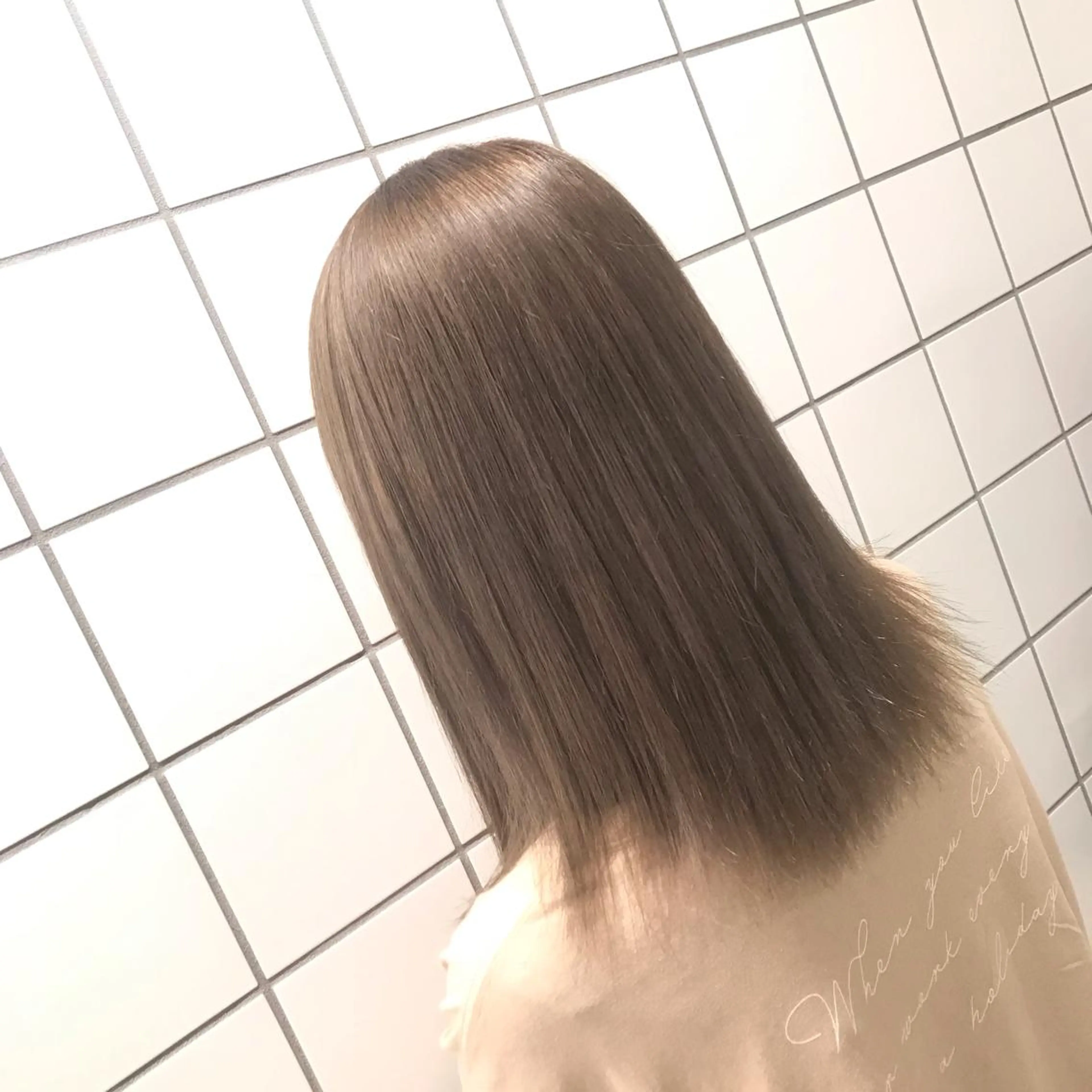ミディアム ブリーチ/ケア カラー/KOICHIのヘアスタイル
