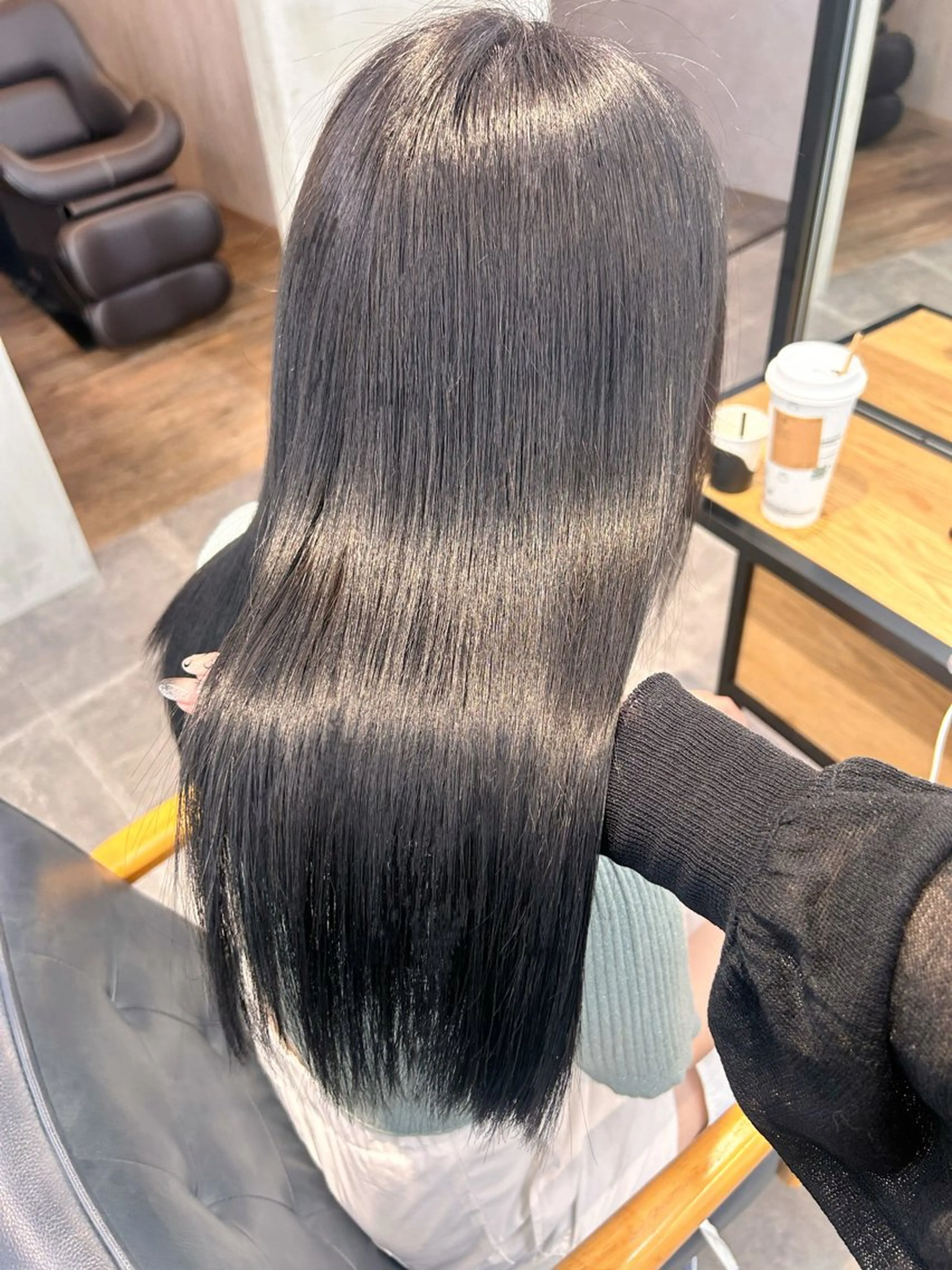 ロング カラー 韓国×髪質改善カラー 💎hinaのヘアスタイル