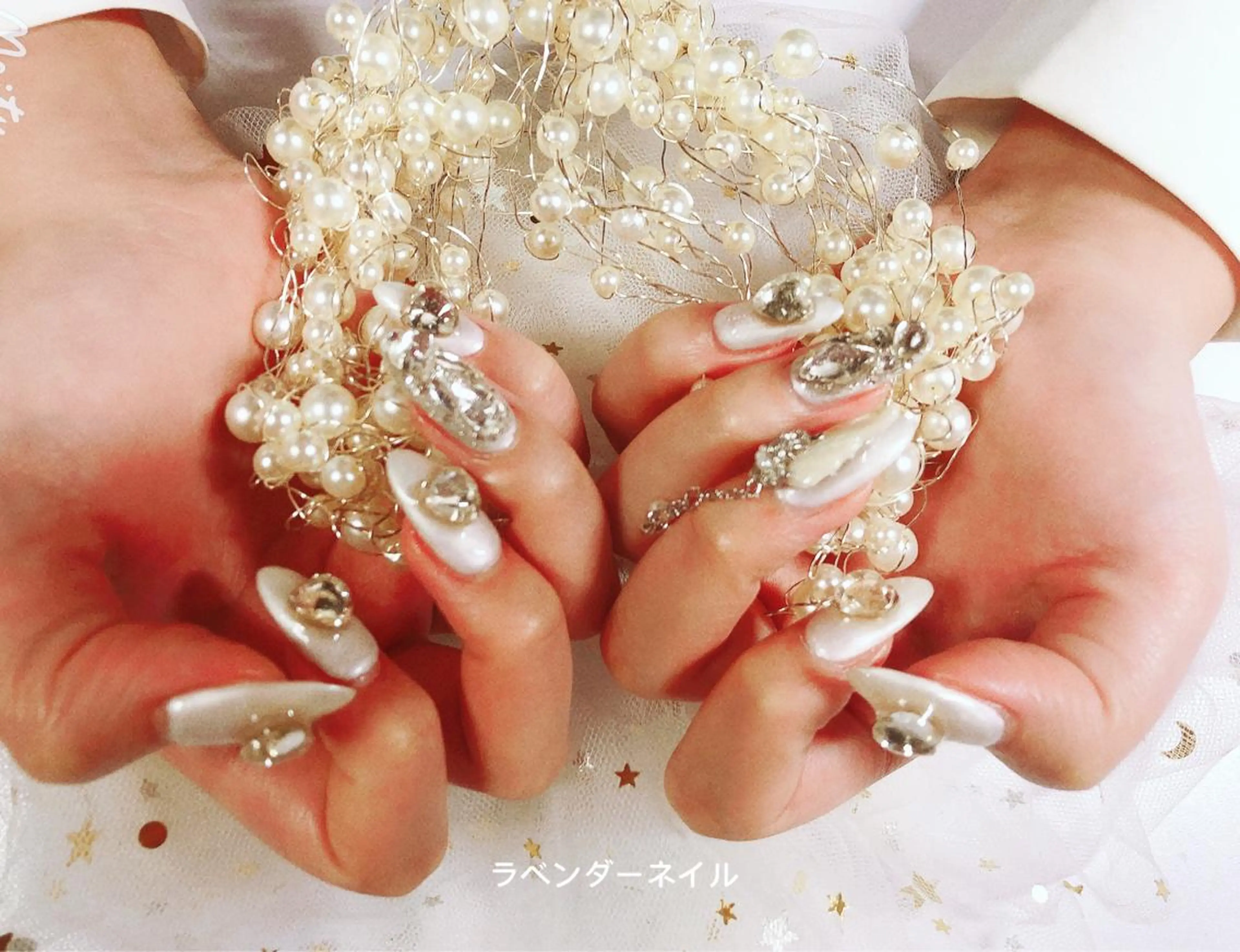 ネイル ラベンダー💖日暮里 ルル💖ネイルのネイルデザイン