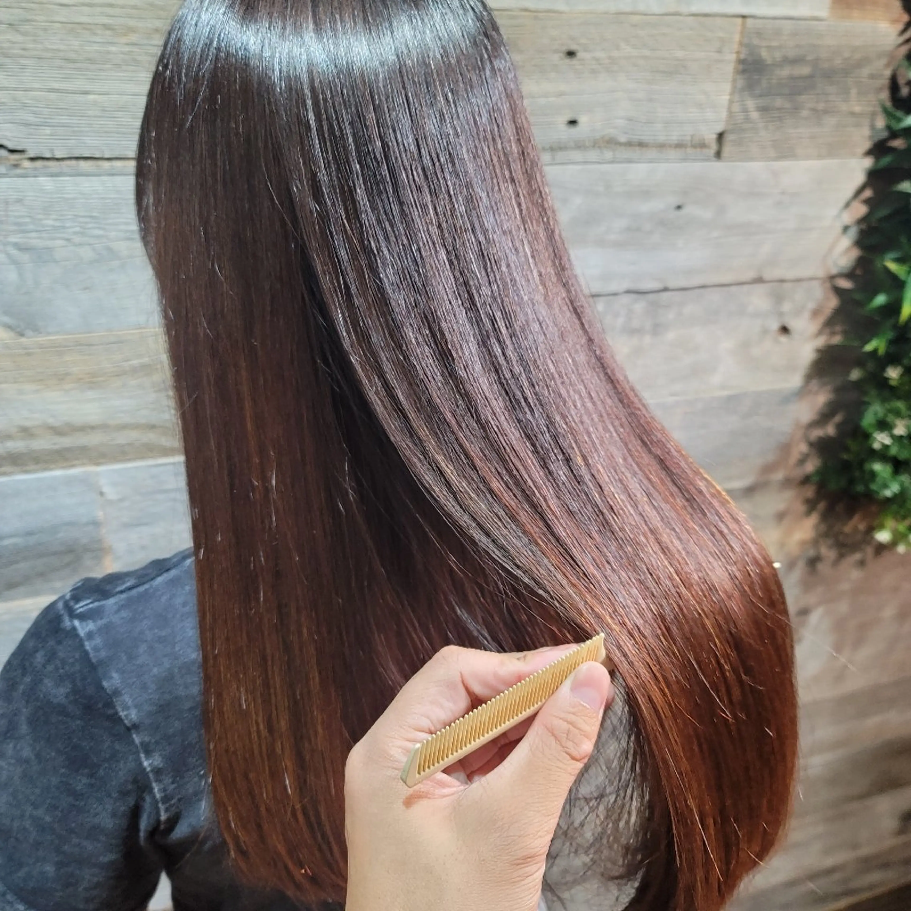 ロング くせ毛 髪質改善 カット ヘアカラー トリートメント ツヤ髪専門美容師✨️ ナカノユウキのヘアスタイル