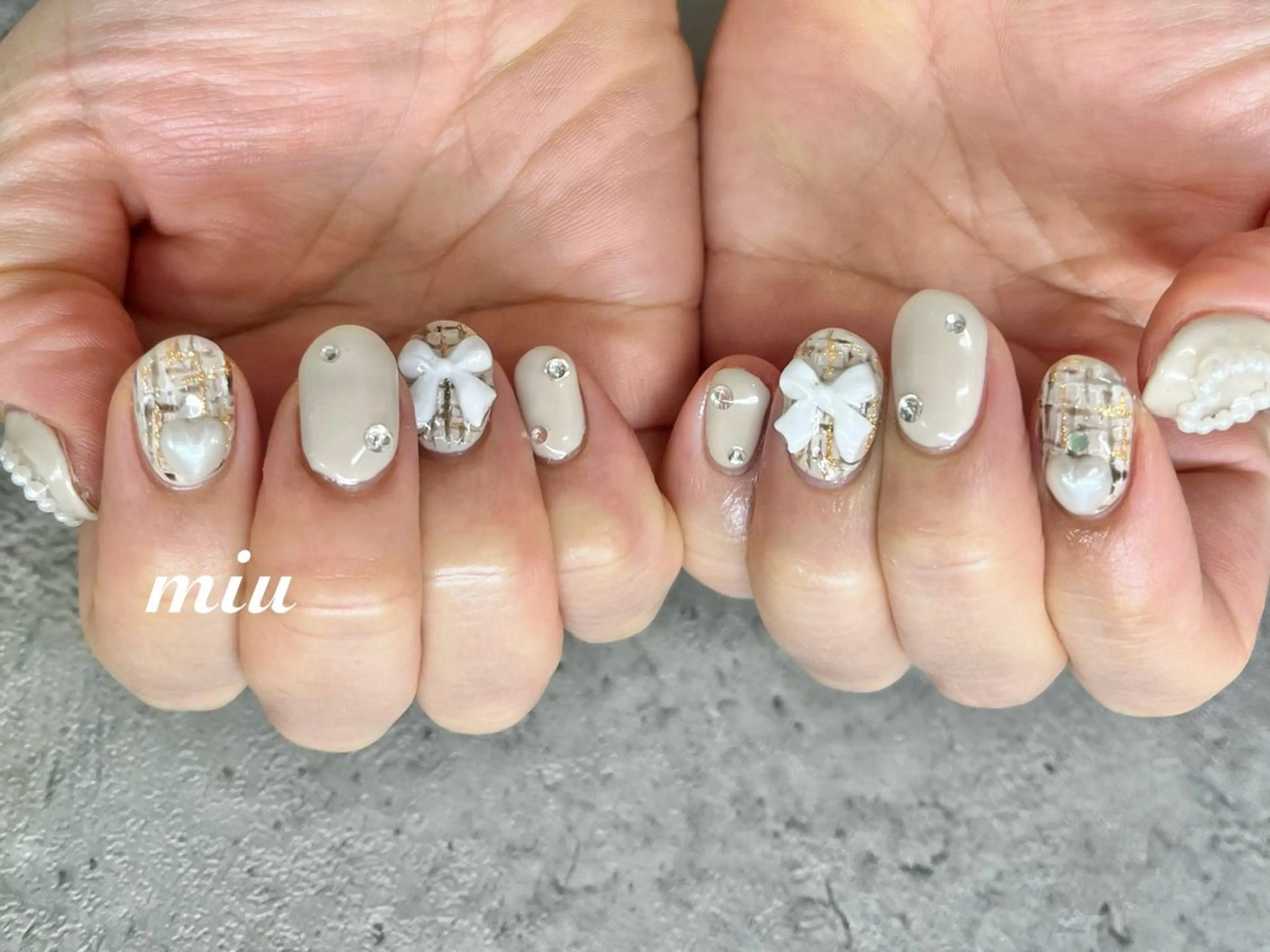 ネイル ハンドネイル miu nail 🐾mihoのネイルデザイン
