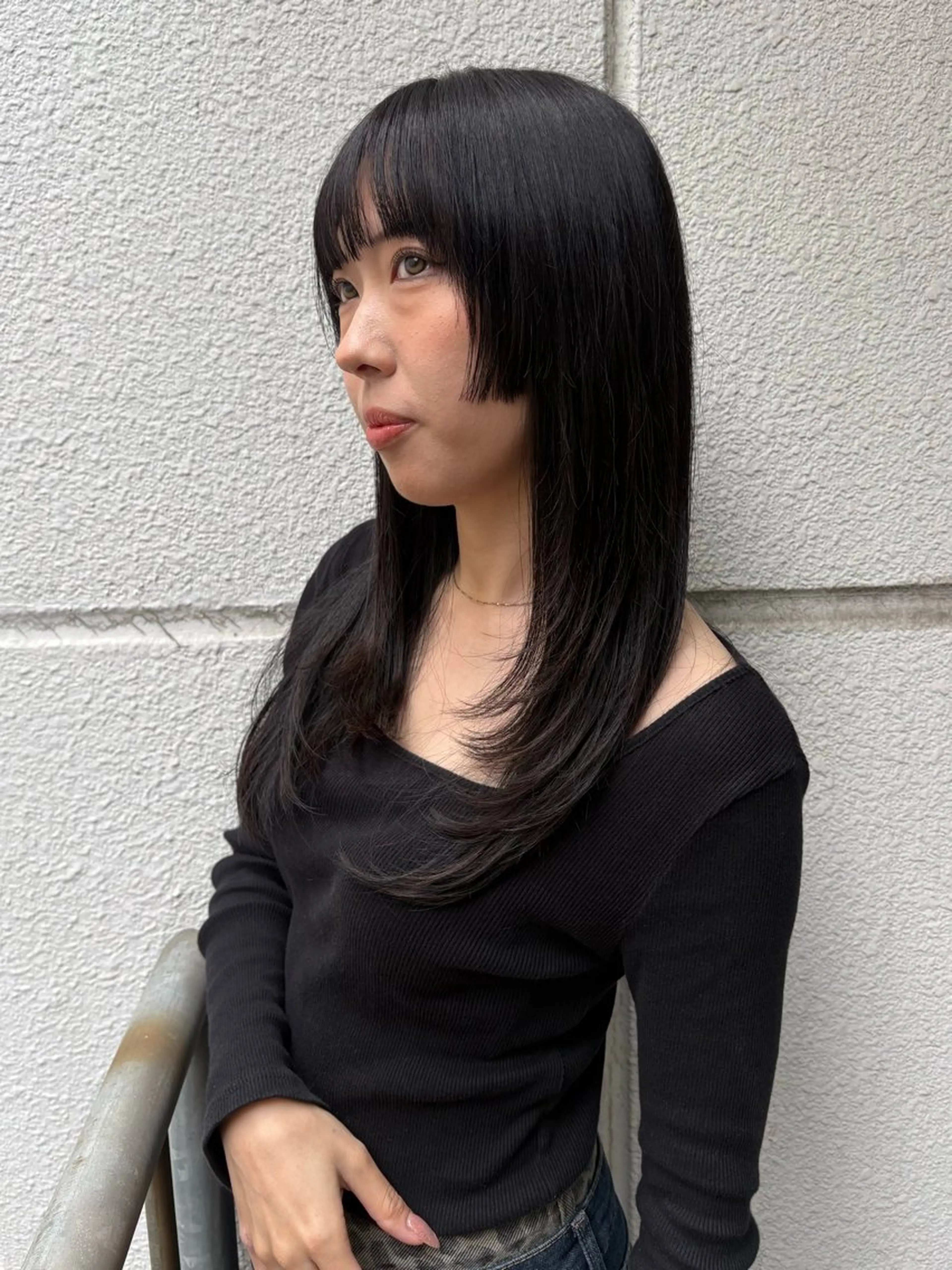 ロング カット レイヤー/髪質改善/ ナカジのヘアスタイル