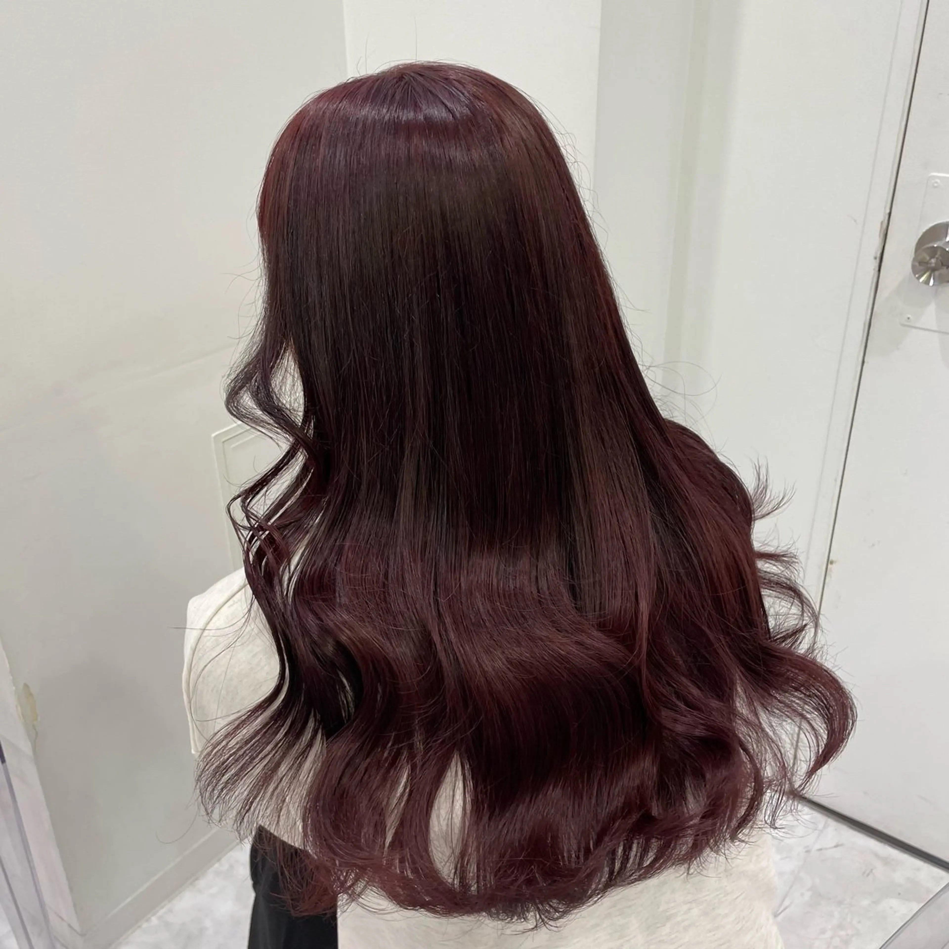 ミディアム カラー 🎀🧁ダメージレス 艶髪カラー🧁🎀のヘアスタイル