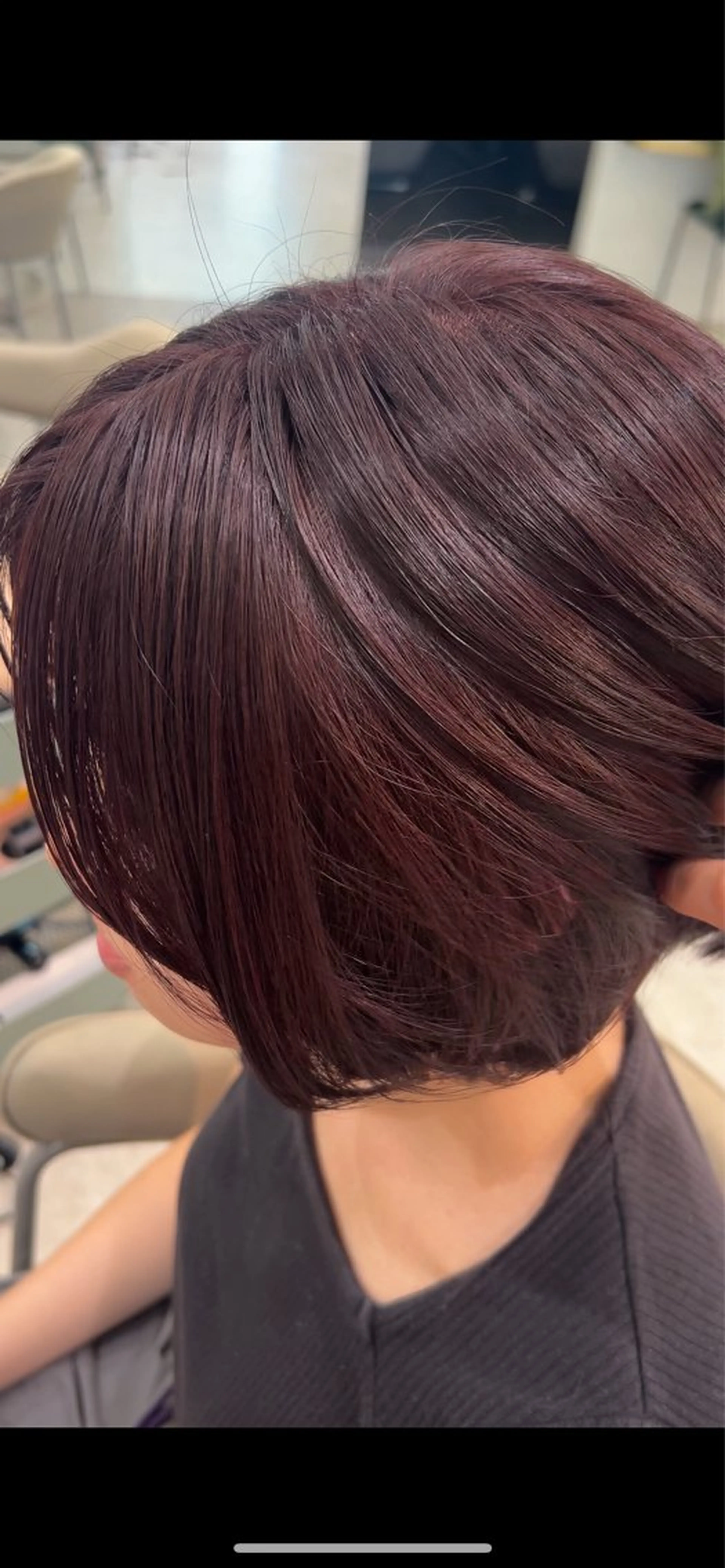 セミロング カラー まとまるボブ/縮毛矯 生🌿あおい✨のヘアスタイル