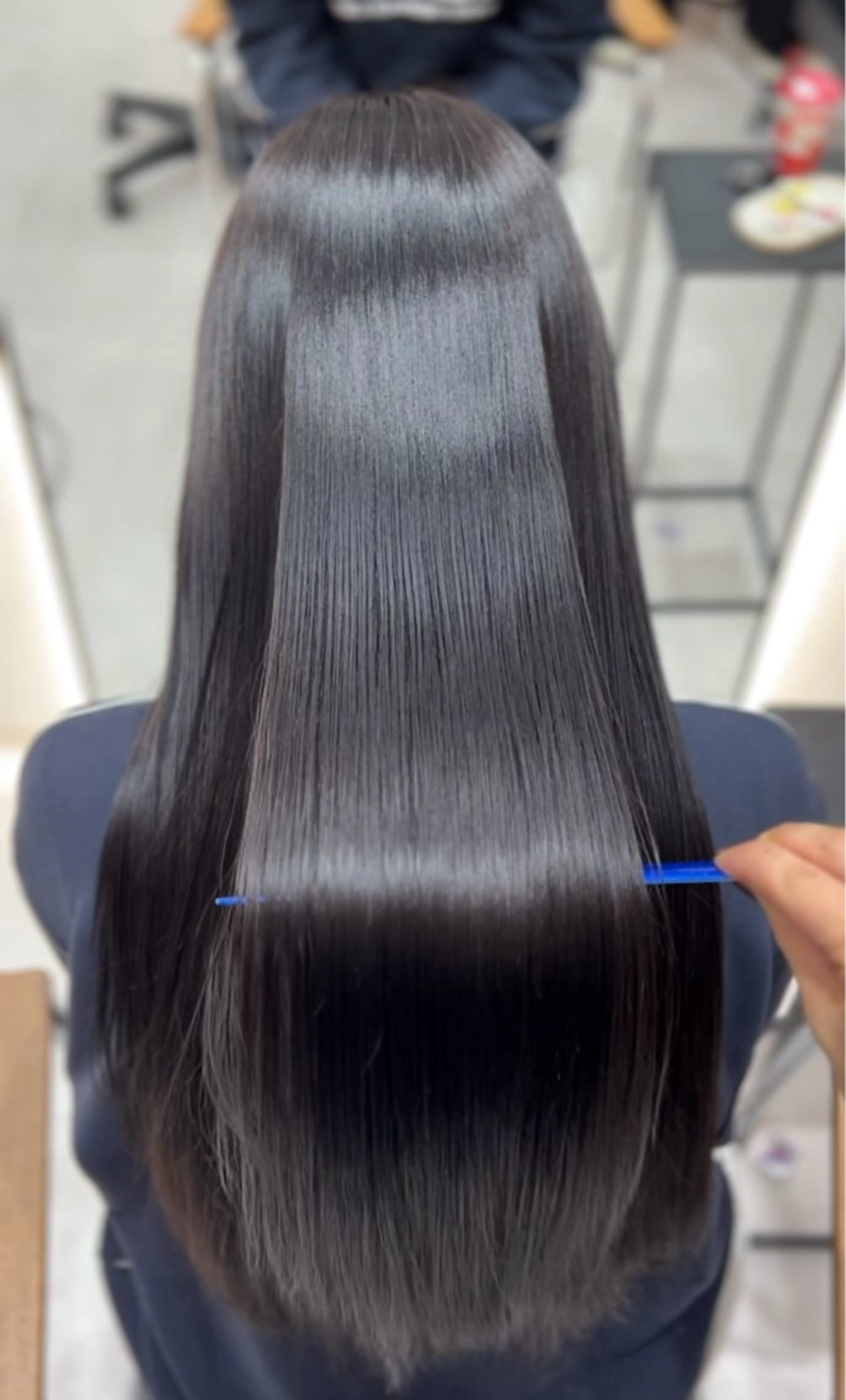 ロング 学生人気No1🩶 韓国風/艶髪/輝士のヘアスタイル