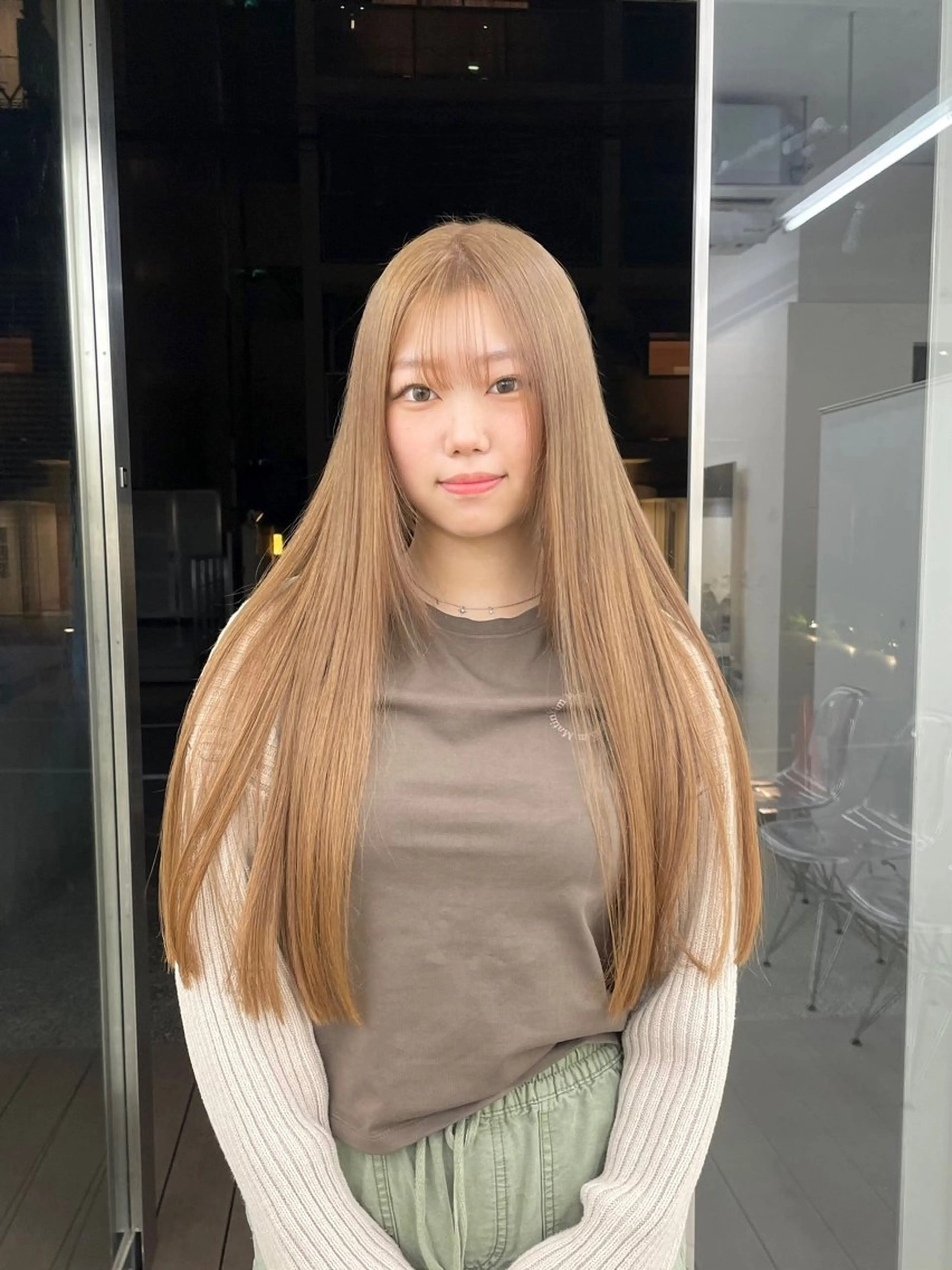 ロング カラー 🦋韓国系指名No1 店長/圓山 祐也🦋のヘアスタイル