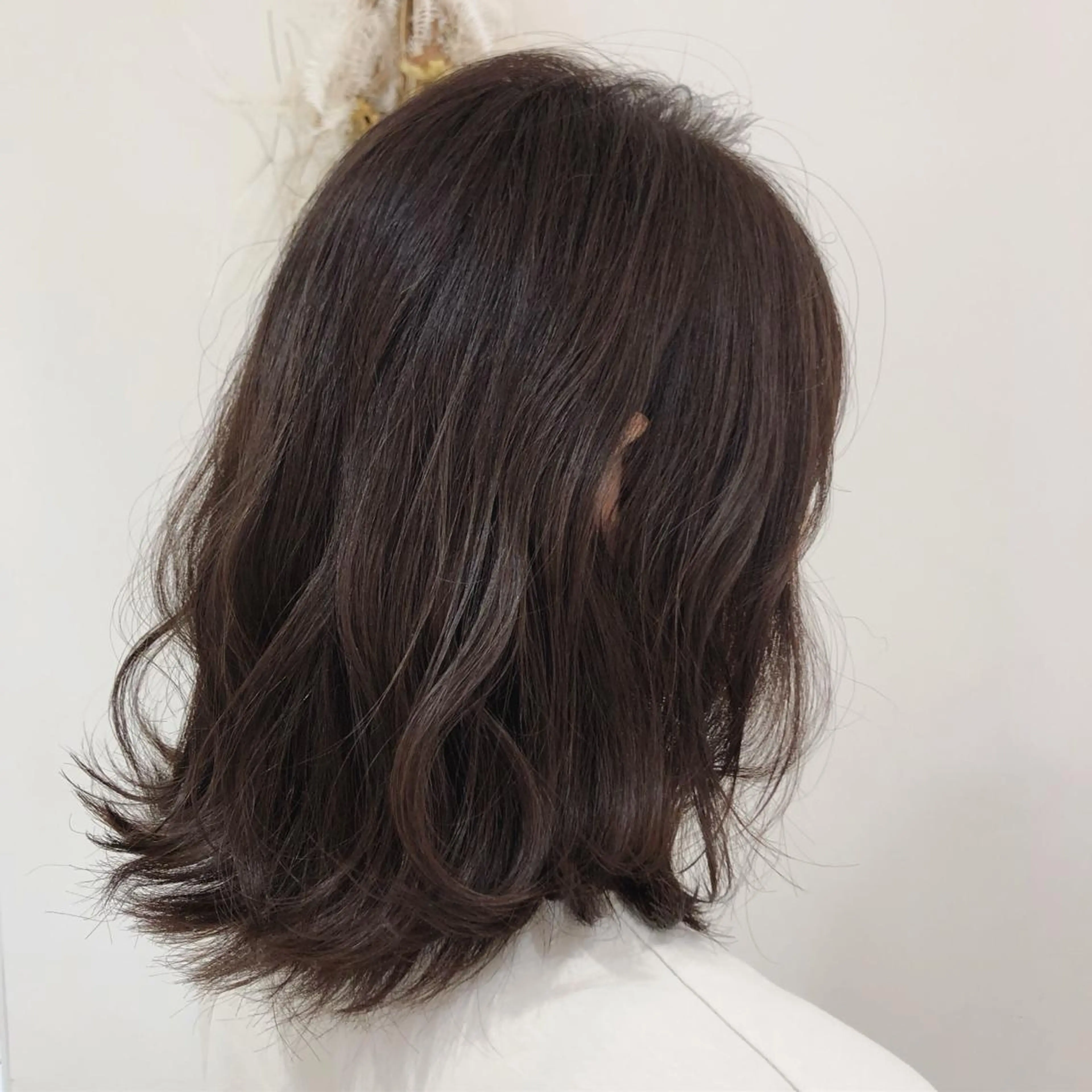 ミディアム カラー 【髪質改善】 梅田　聡のヘアスタイル