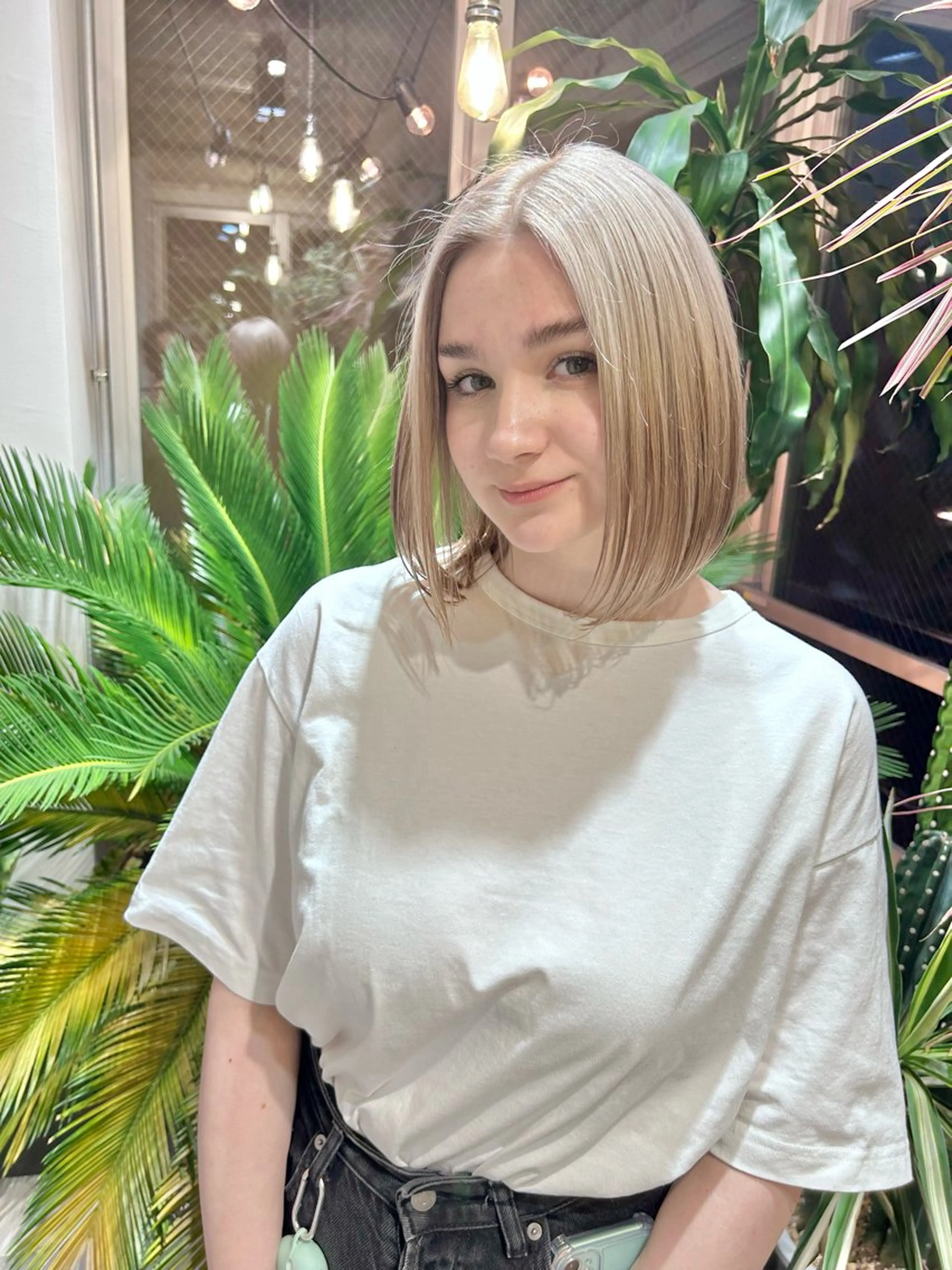 ミディアム カット ヘアカラー トリートメント topstylist 満足度⭐️堀川星哉のヘアスタイル