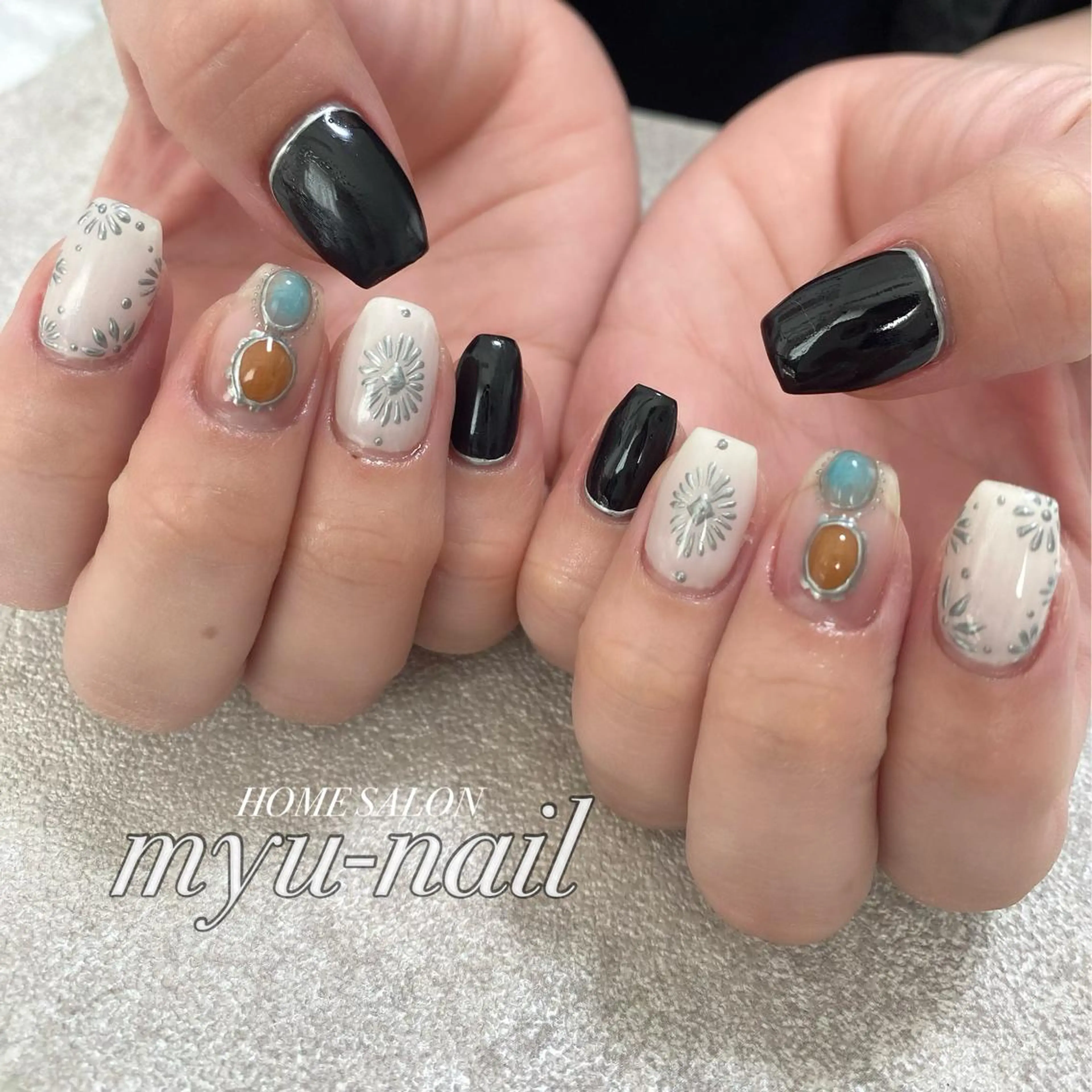 ネイル ホームサロン myu-nailのネイルデザイン