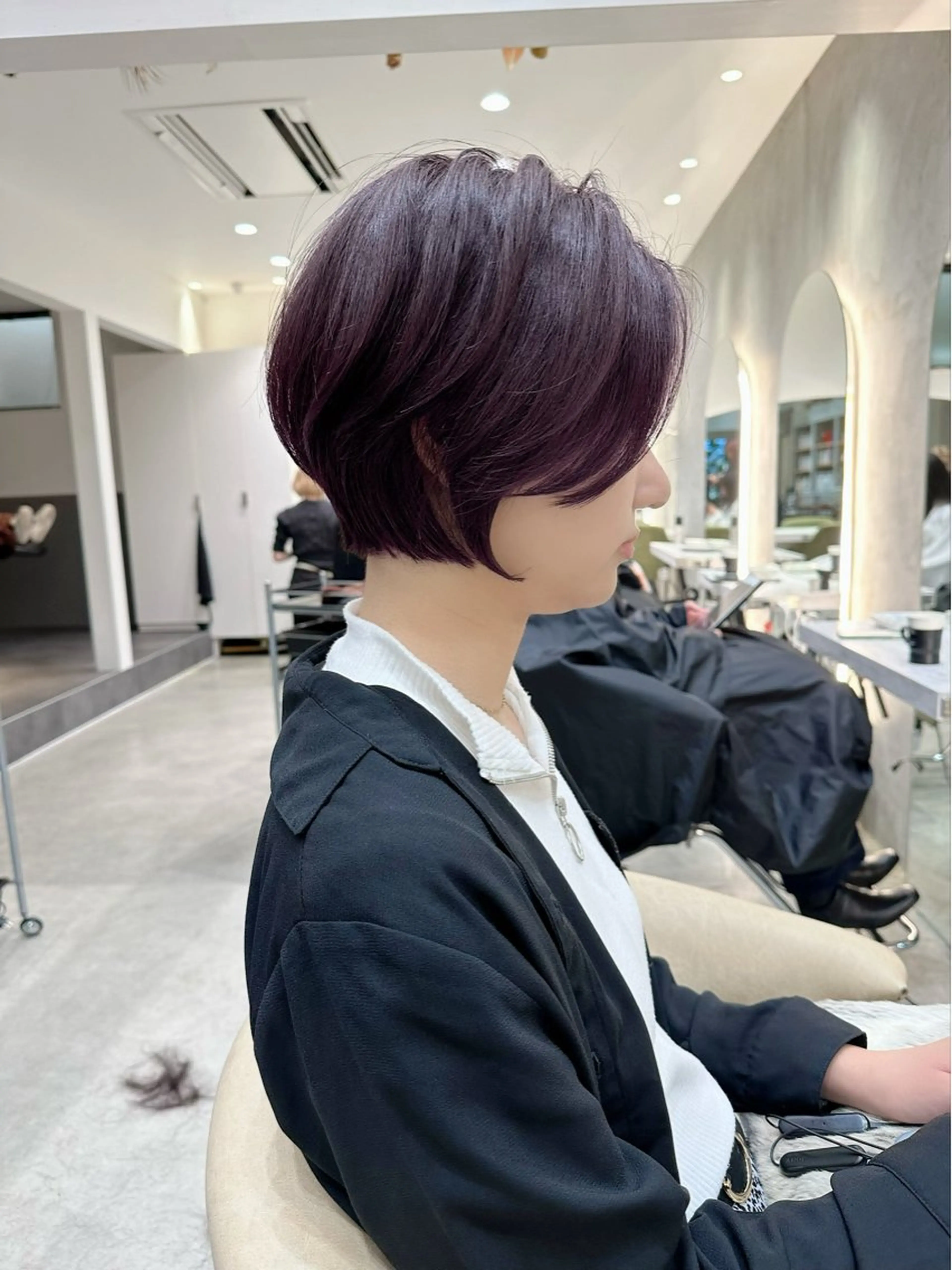 ショート カット ヘアカラー トリートメント 【店長】Lond山本 大輔のヘアスタイル