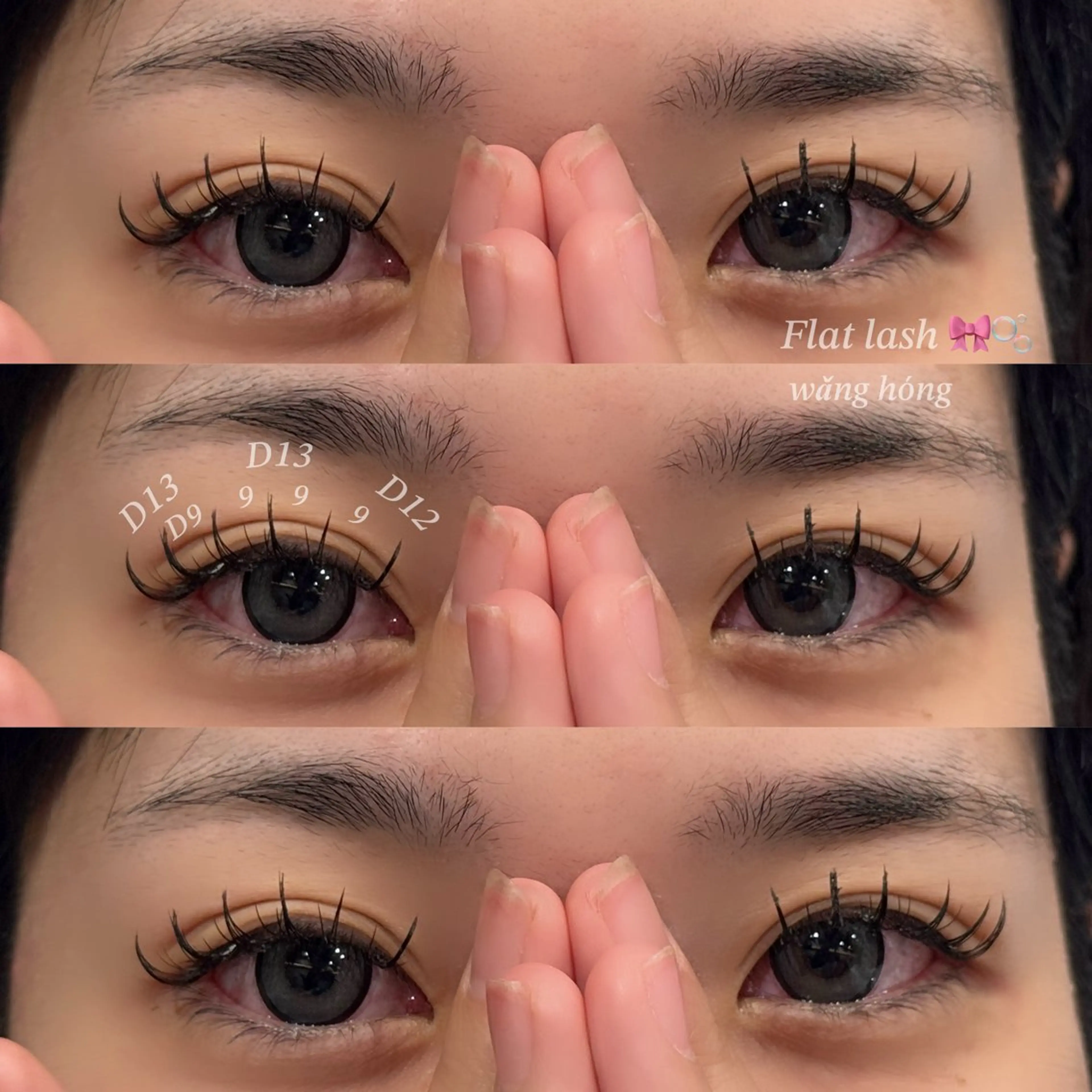 マツエク・マツパ マツエク Miyuu🎀カラー マツエク・ストレートのマツエク・マツパデザイン