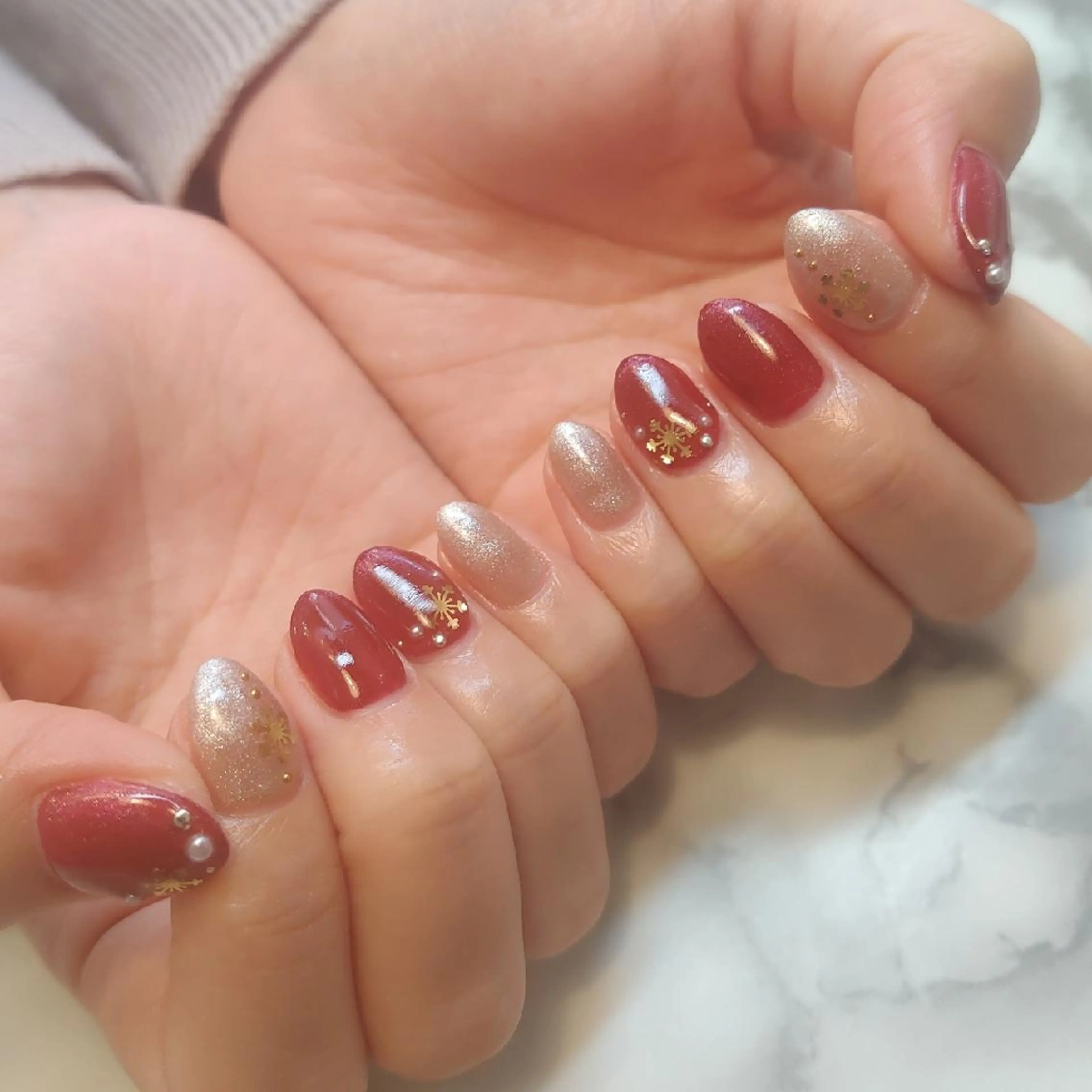 ネイル 持ち込み ジェヌインネイル 河内のネイルデザイン