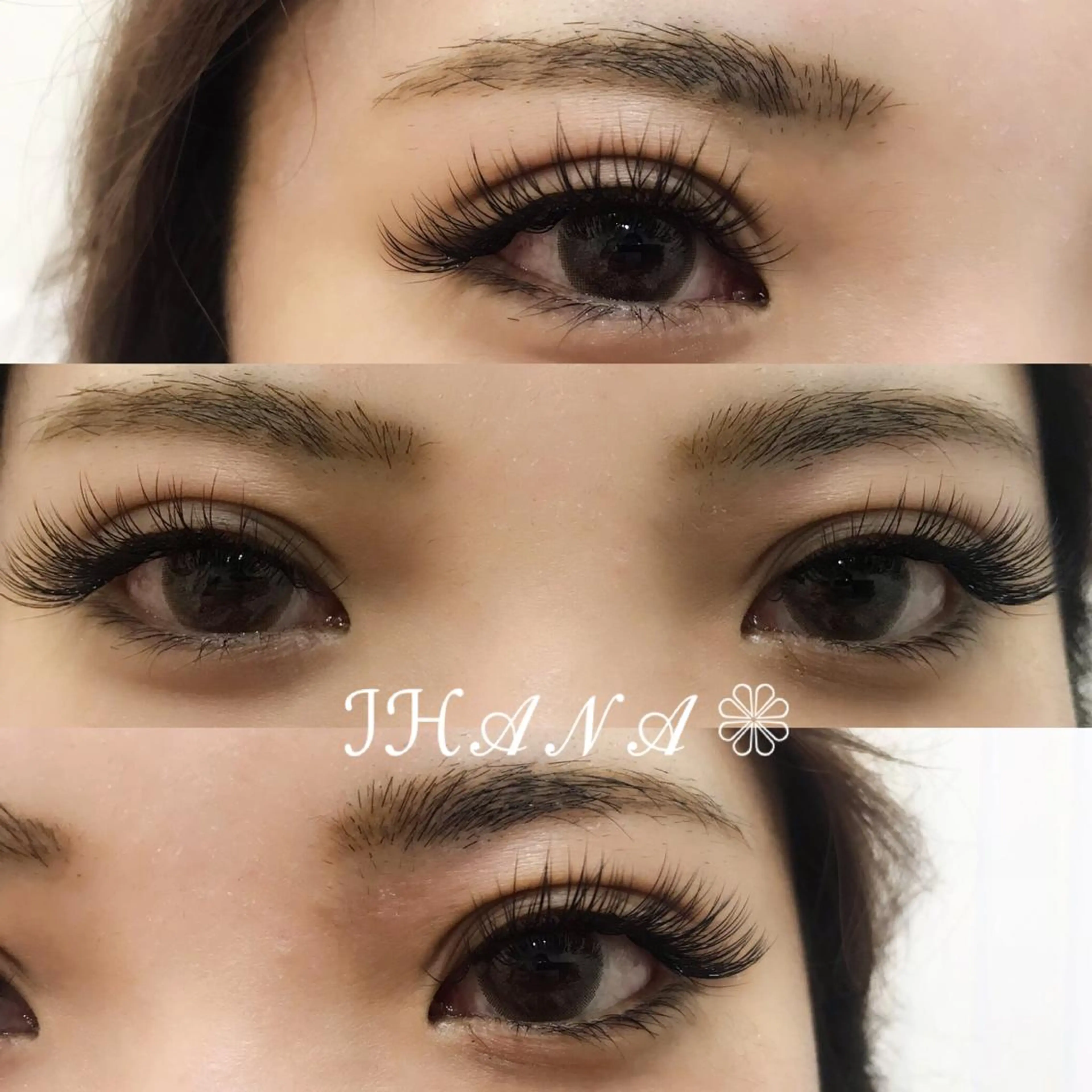 マツエク・マツパ Cカール セーブル IHANA ❁ イハナのマツエク・マツパデザイン