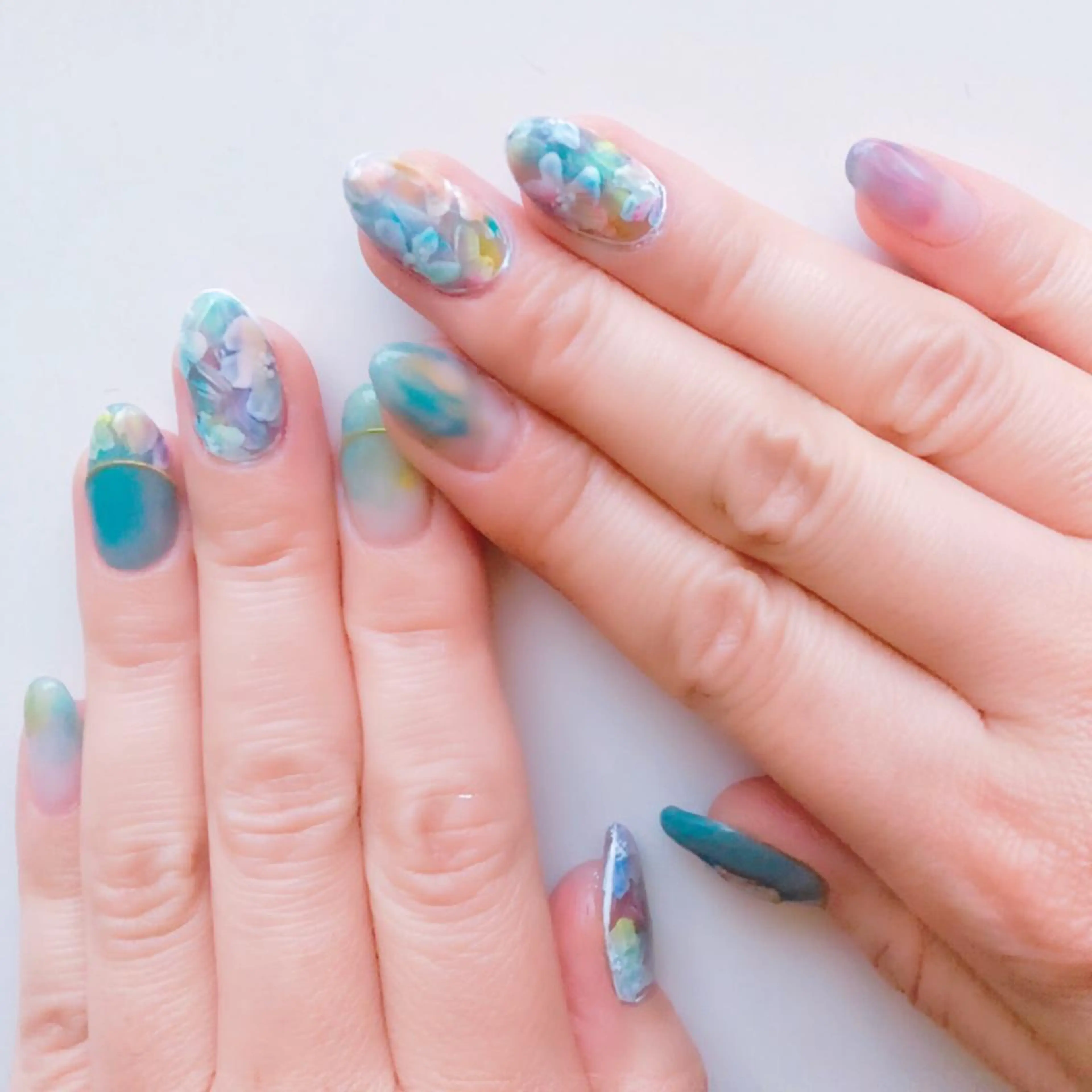 ネイル arm in arm ︎✿Yamamotoのマツエク・マツパデザイン