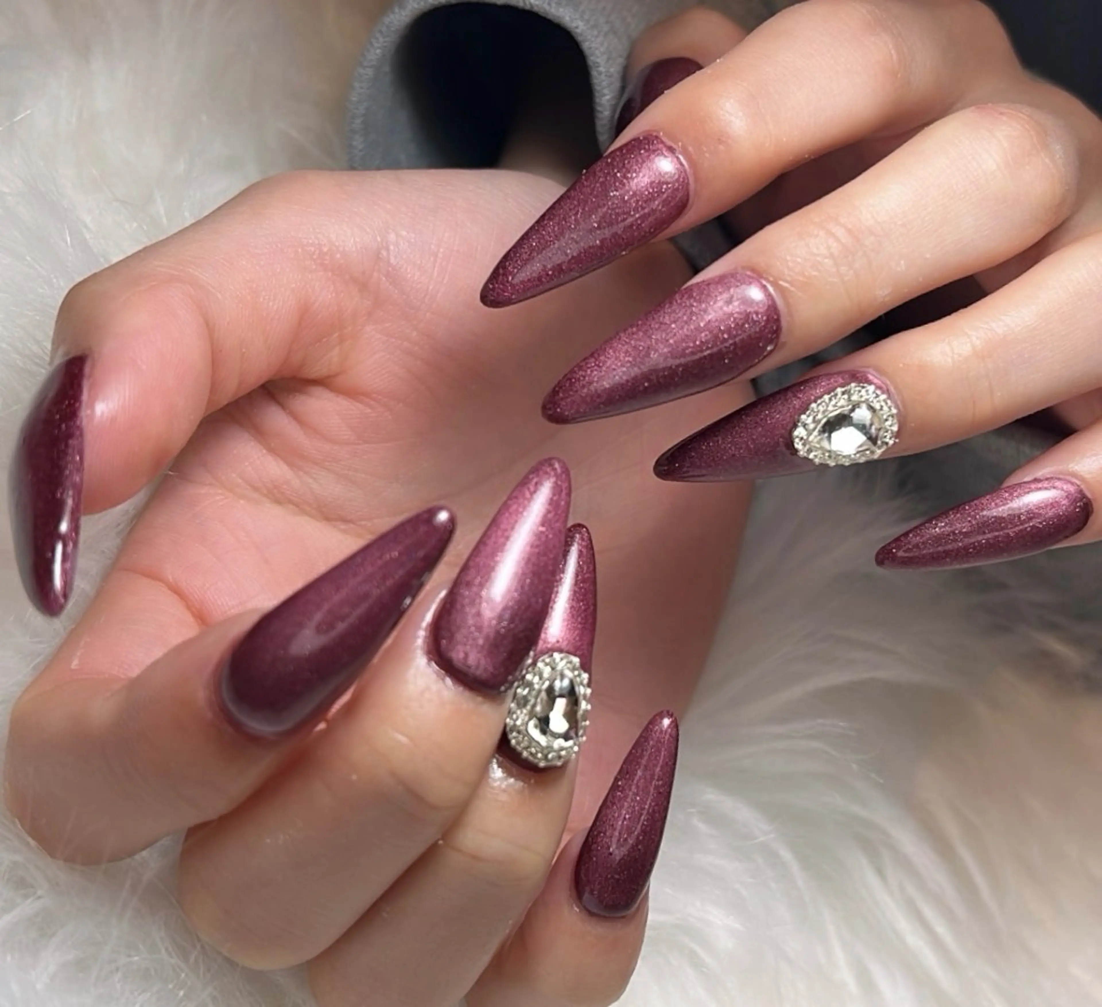 ロング 🫧yua 🌸🫧のネイルデザイン