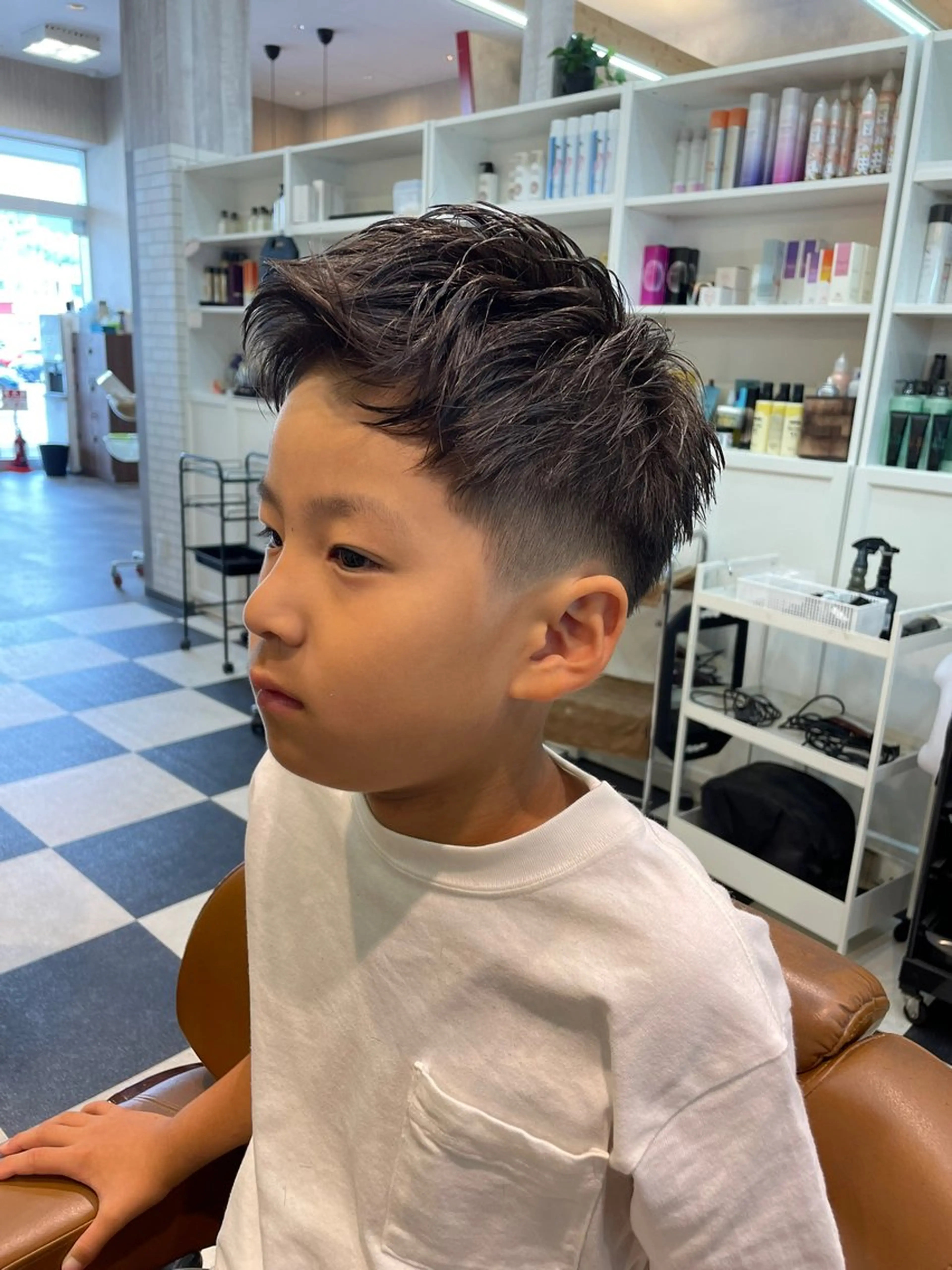 ショート メンズ キッズ 奈良/生駒/FEEL /ﾉｶﾞﾐﾄｼｷのヘアスタイル