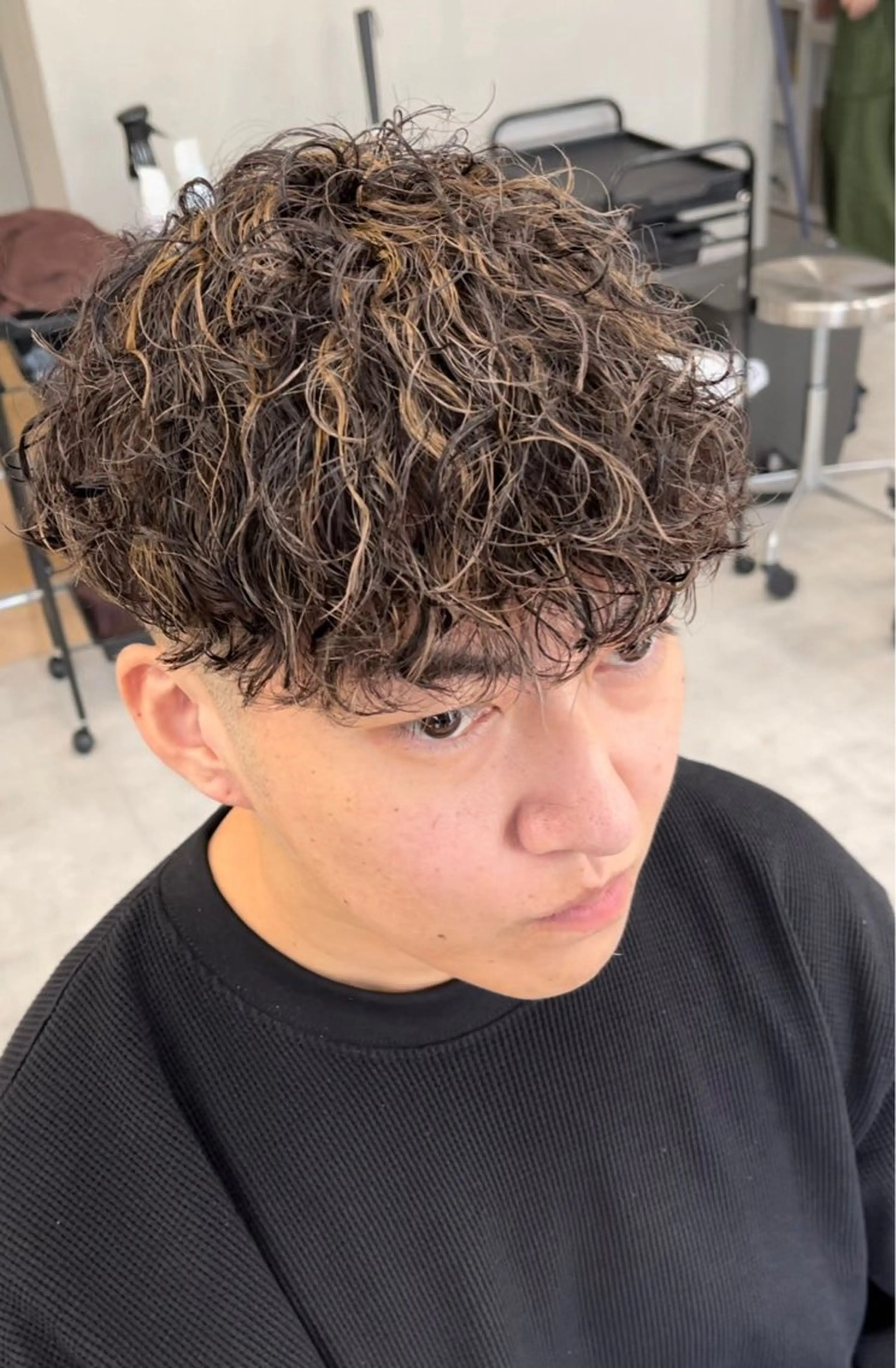 パーマ メンズ メンズパーマ/新潟/ 万代/高橋悠叶のヘアスタイル