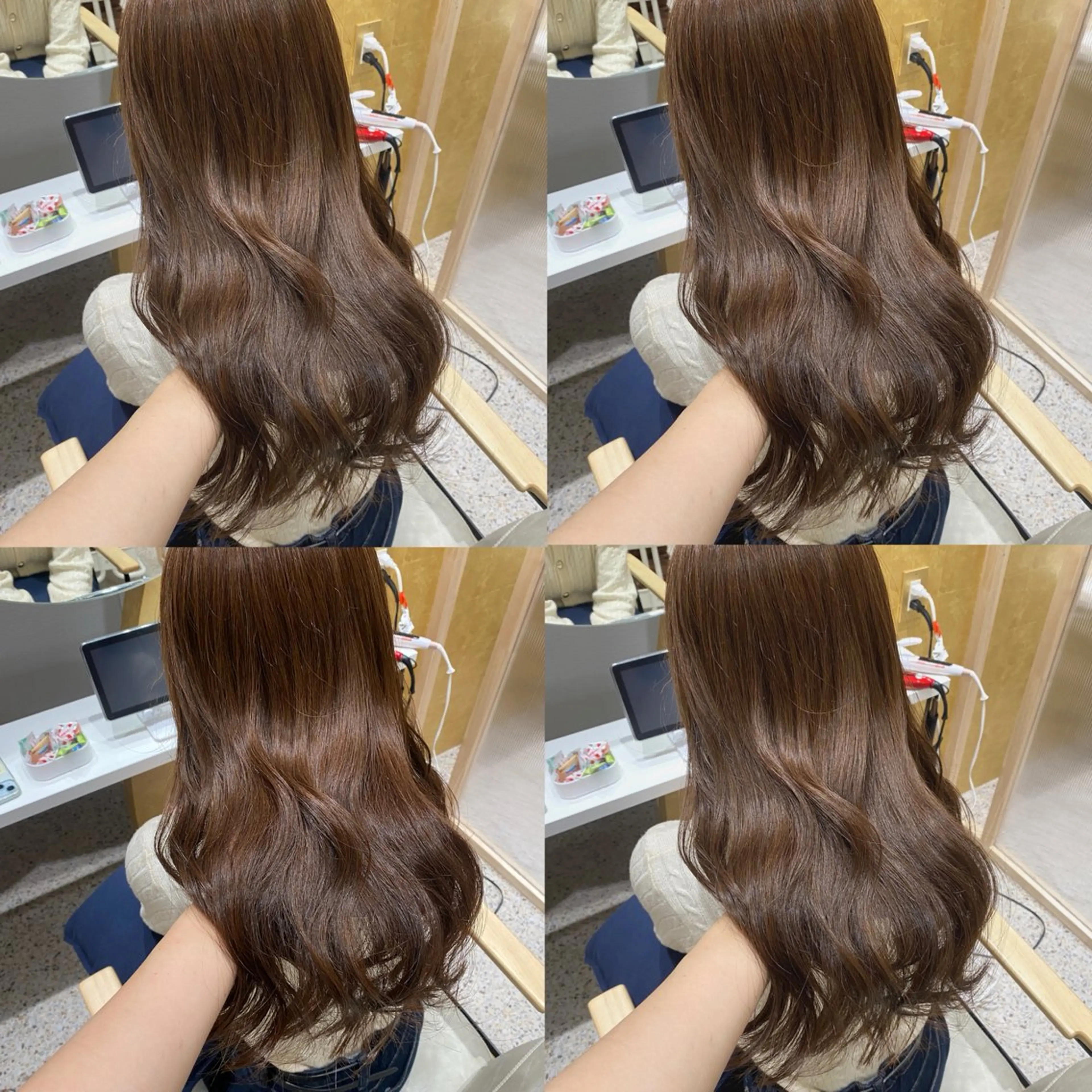 ロング カラー ベージュカラー Zina‎ 🤍 AYAのヘアスタイル