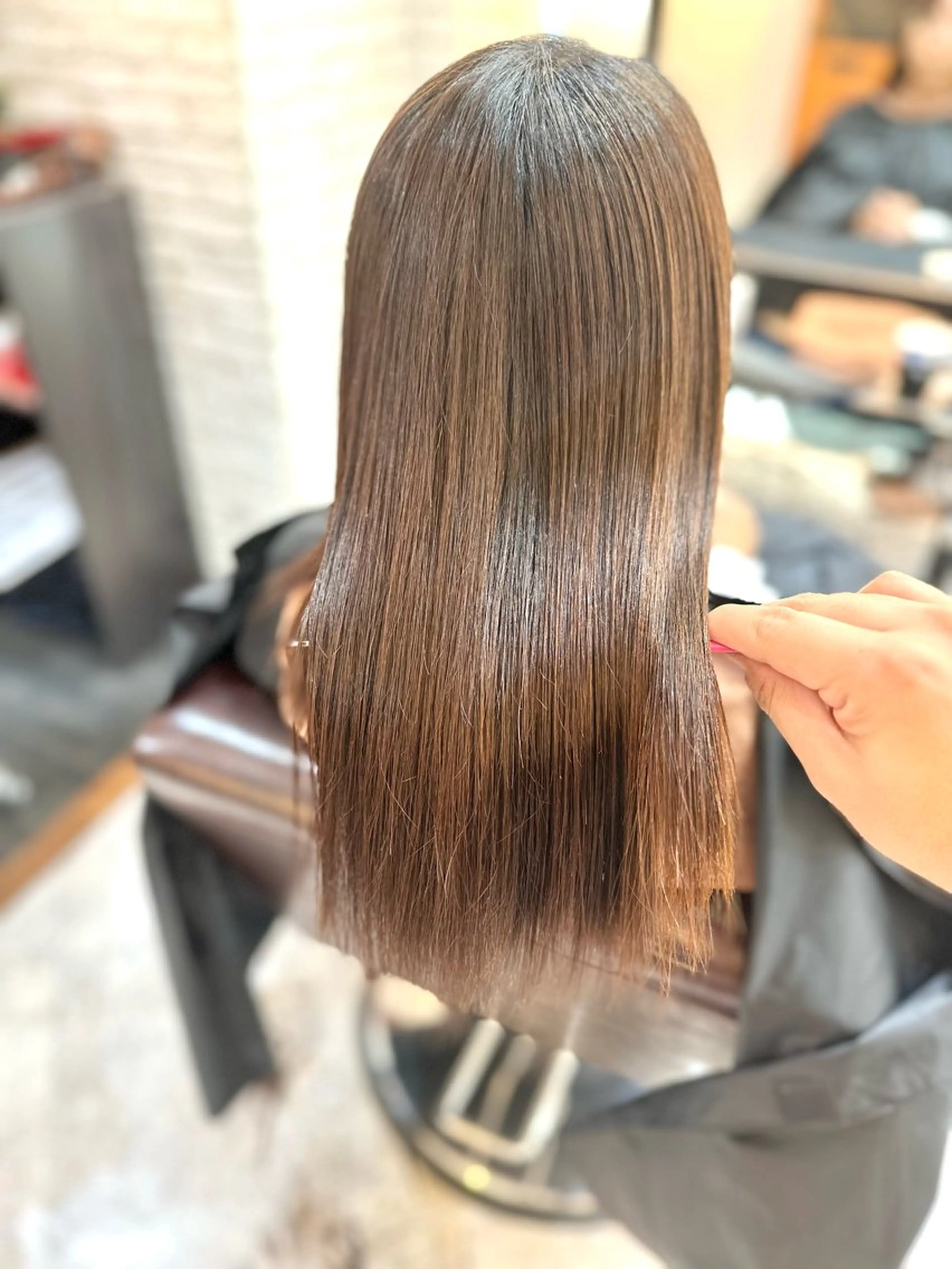 セミロング 髪質改善美容師 🌟塚本のヘアスタイル