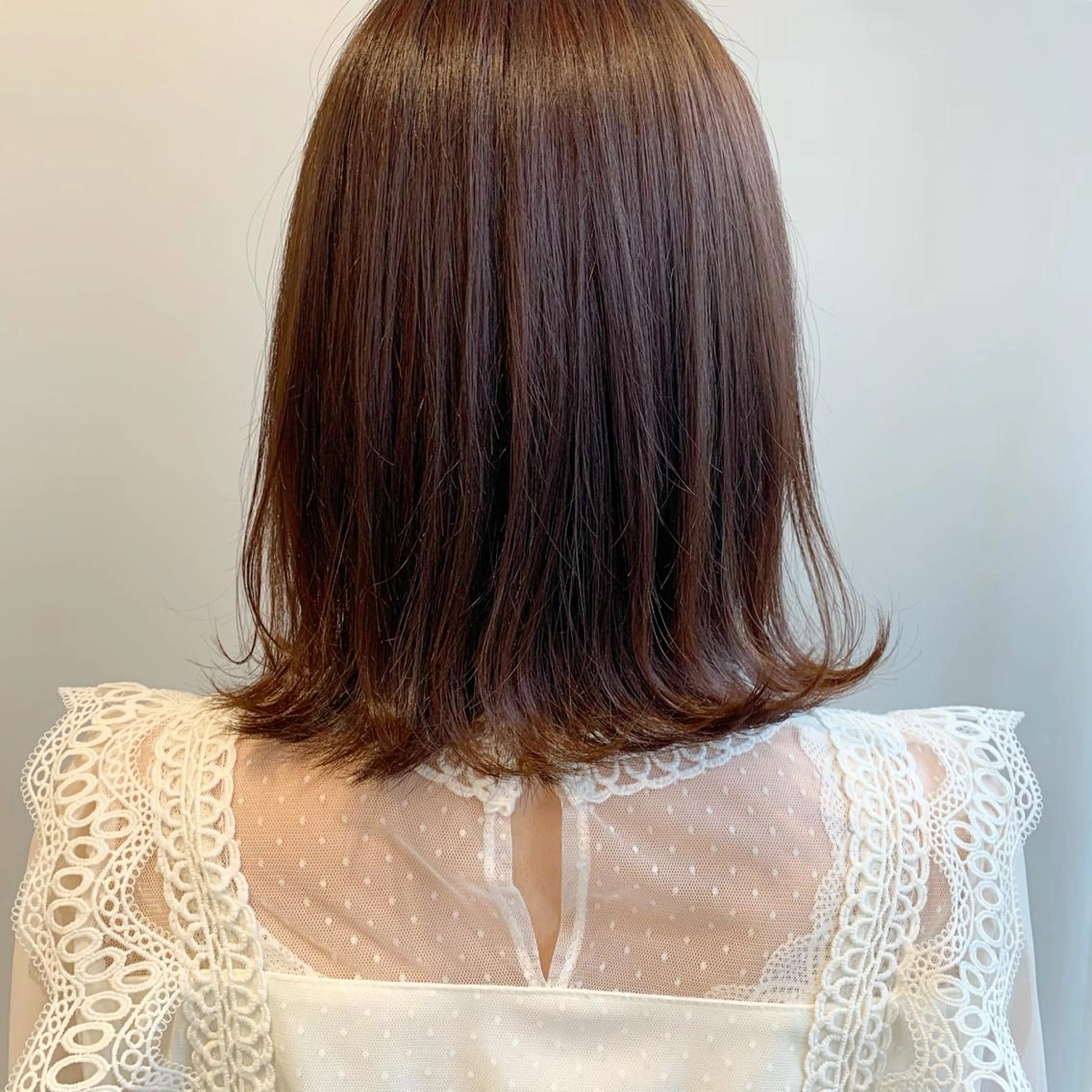 カラー 山口 莉奈のヘアスタイル