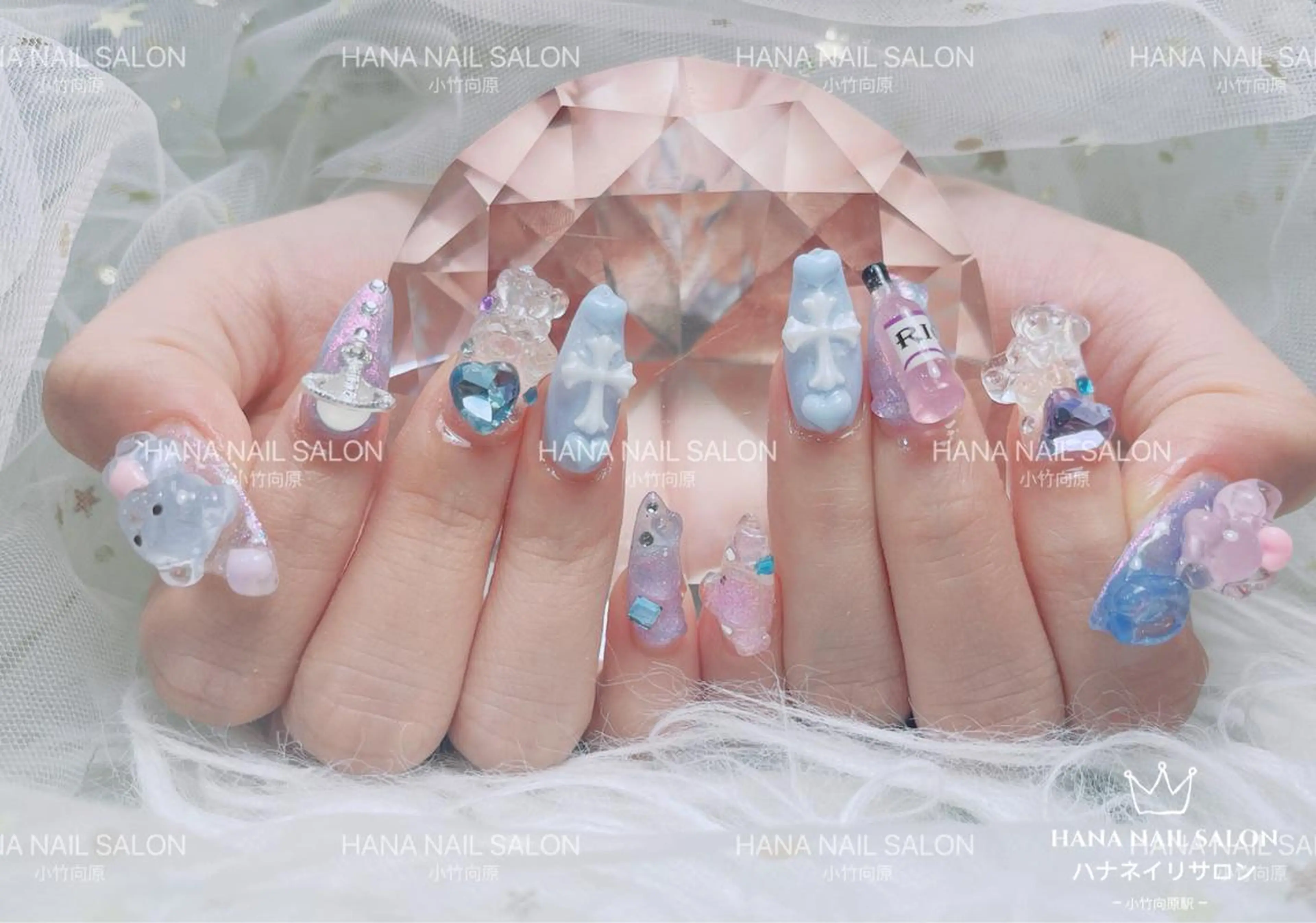 ネイル ハンドネイル HANA ART NAIL SALONのネイルデザイン