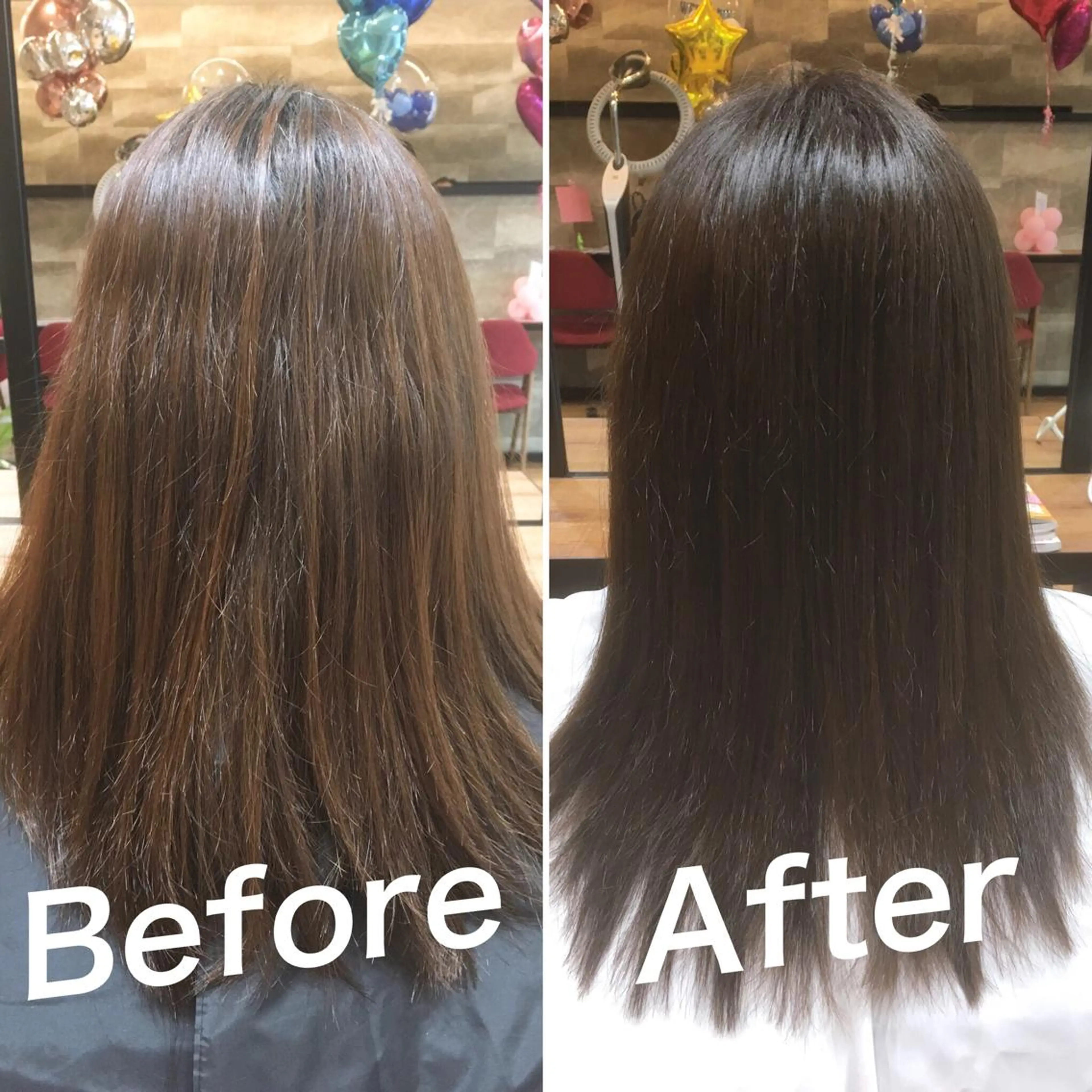 カラー アディクシーカラー オレンジ カット トリートメント 佐瀬竜矢PRIMAL /portのヘアスタイル