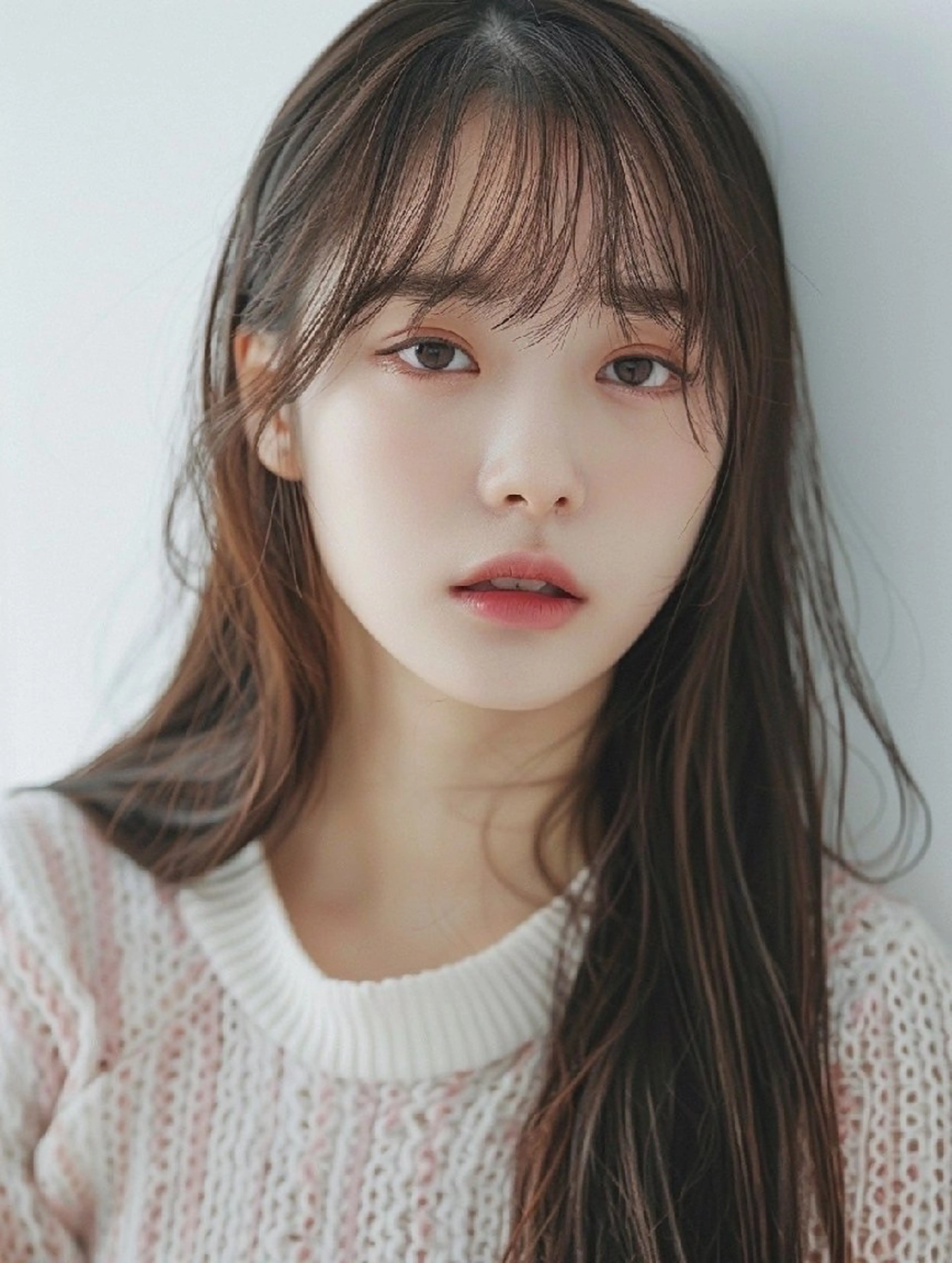 ロング しもかわ かほのヘアスタイル