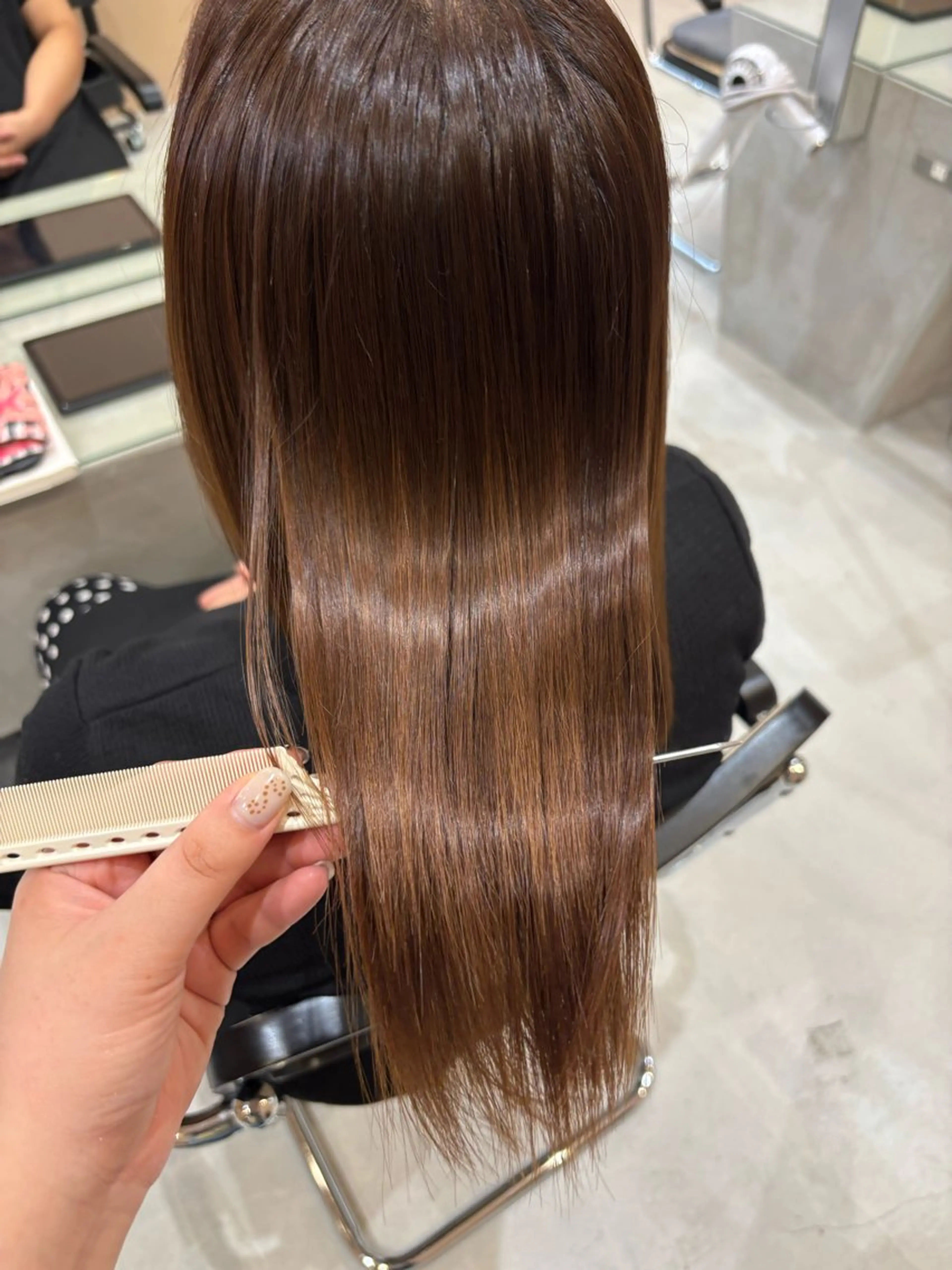 LINE Misaki/横浜のヘアスタイル