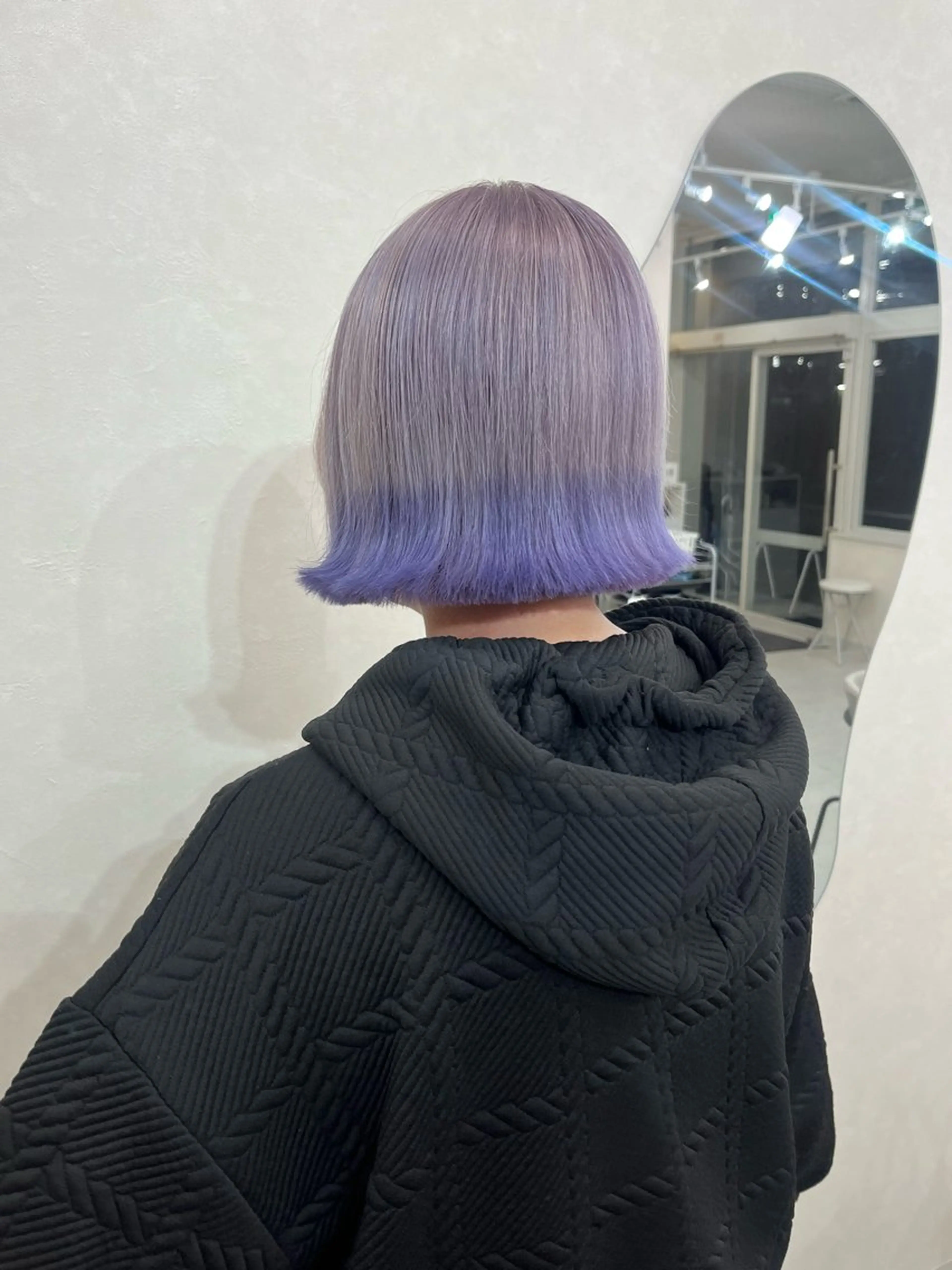 ミディアム カラー デザインカラー ヘアカラー mir所属・長山 茉白のヘアスタイル