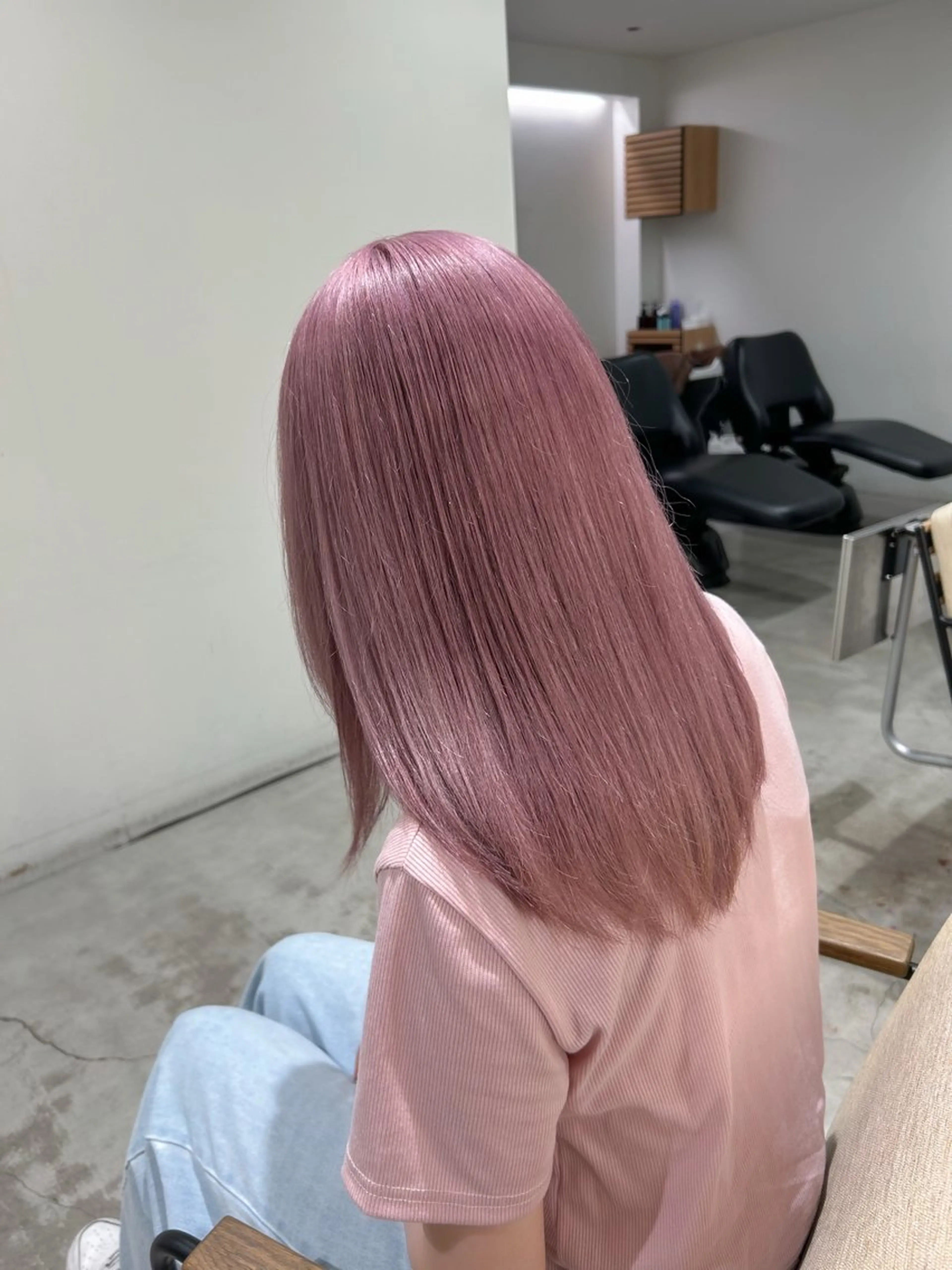 ロング カラー カット ヘアカラー 🎀透明感カラー🎀 mikaのヘアスタイル